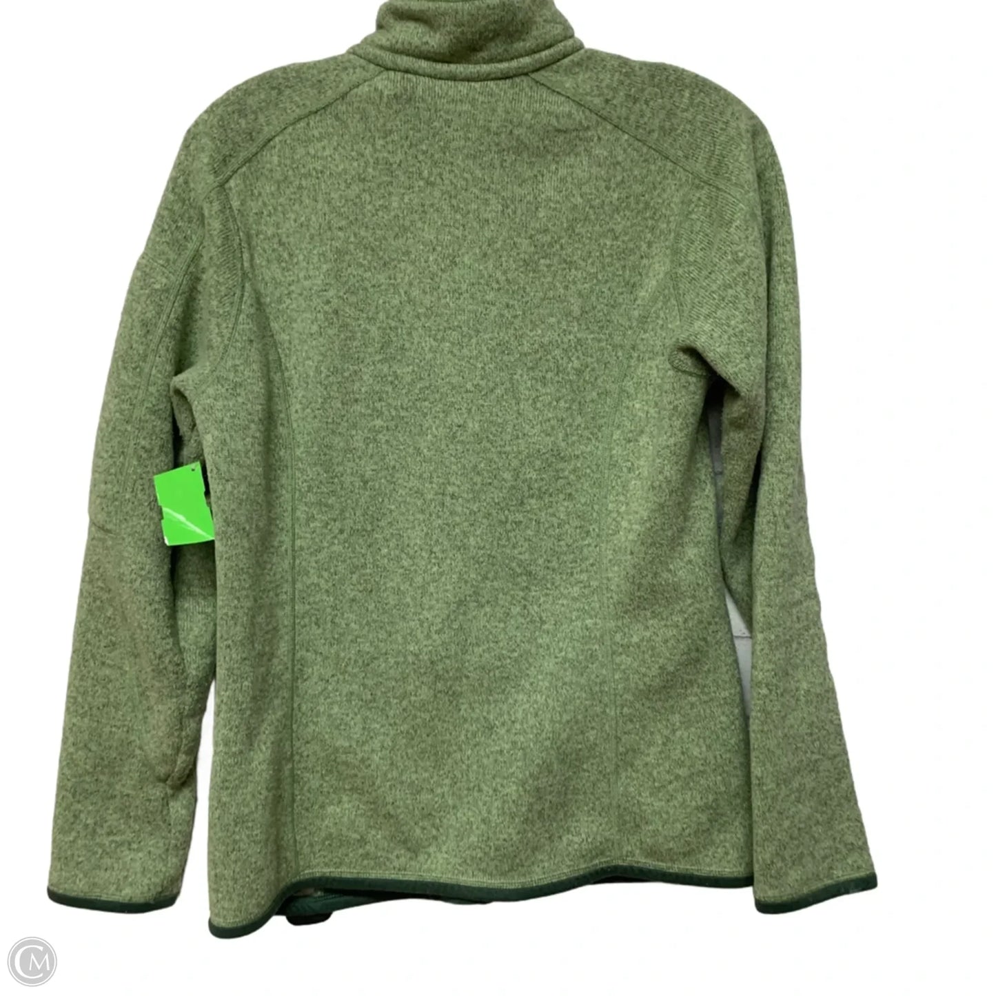 Jacket Fleece By Patagonia In Green, Size: M