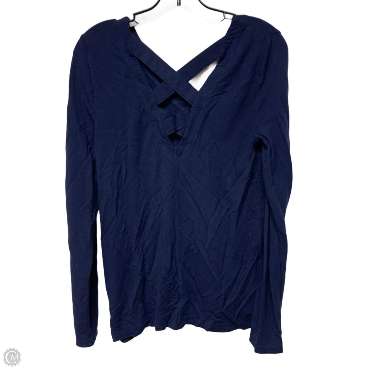 Top Long Sleeve Designer By Lilly Pulitzer In Navy, Size: Xs