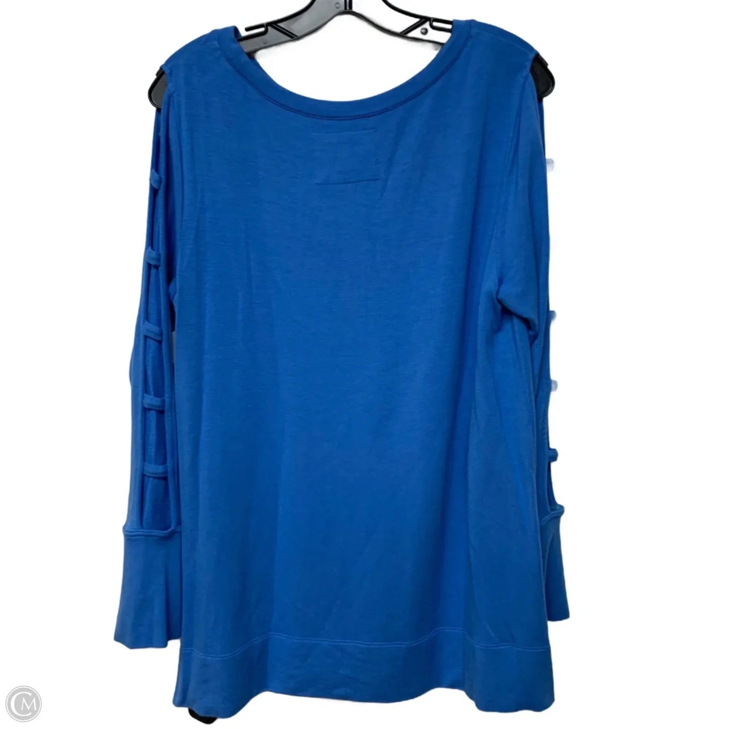 Top Long Sleeve Designer By Lilly Pulitzer In Blue, Size: M