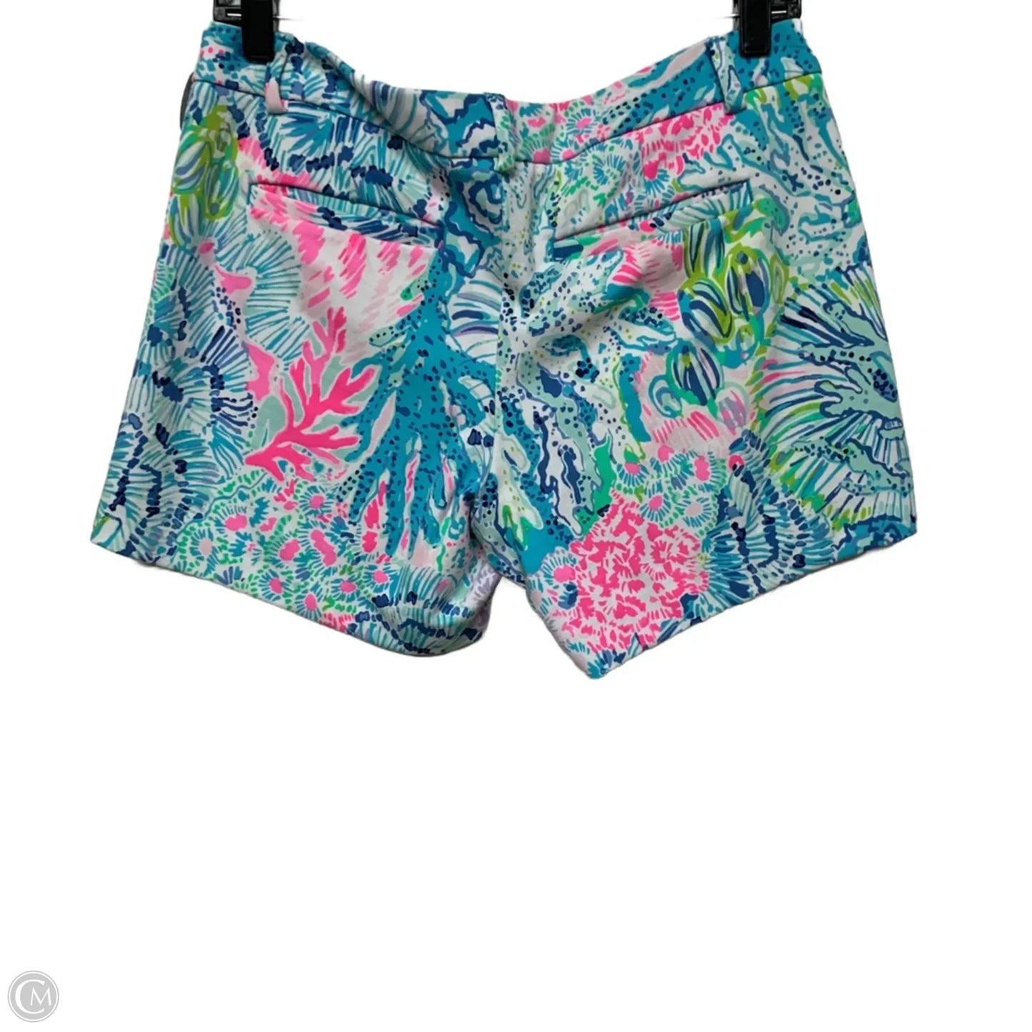 Shorts Designer By Lilly Pulitzer In Blue & Pink, Size: 6