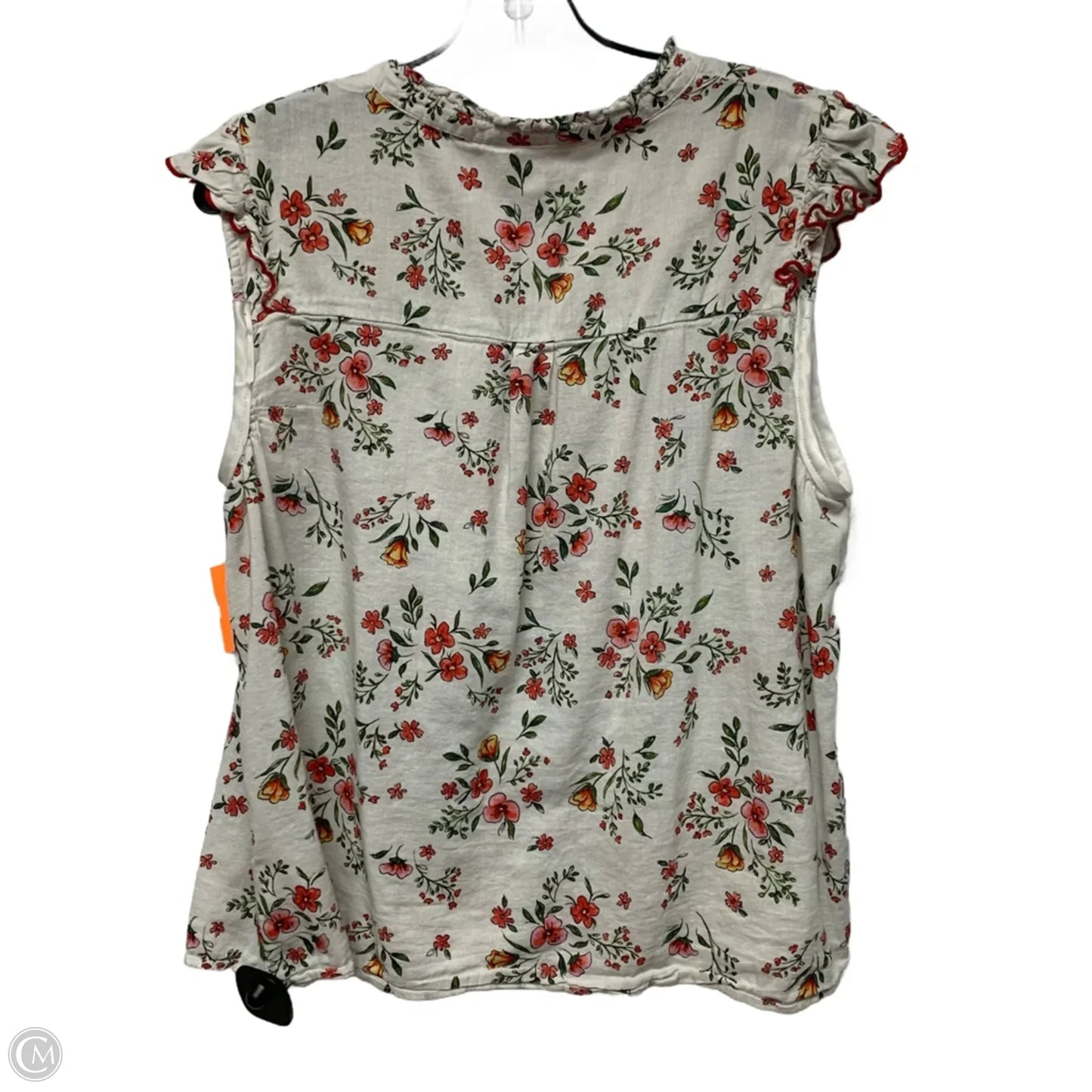 Top Sleeveless By Lc Lauren Conrad In White, Size: Xl