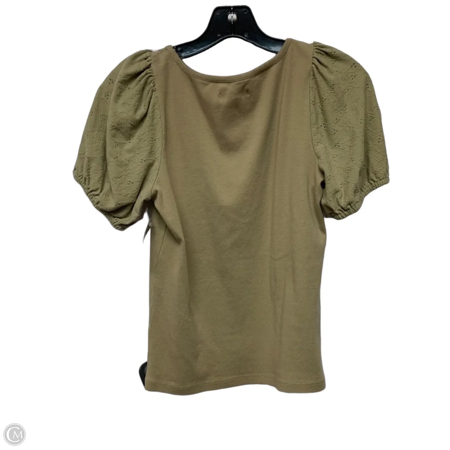 Top Short Sleeve By Madewell In Green, Size: S