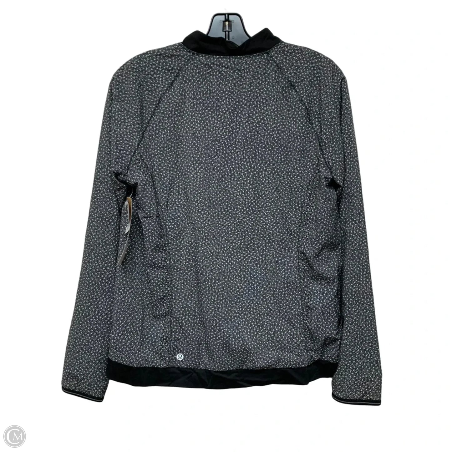 Athletic Jacket By Lululemon In Grey, Size: M