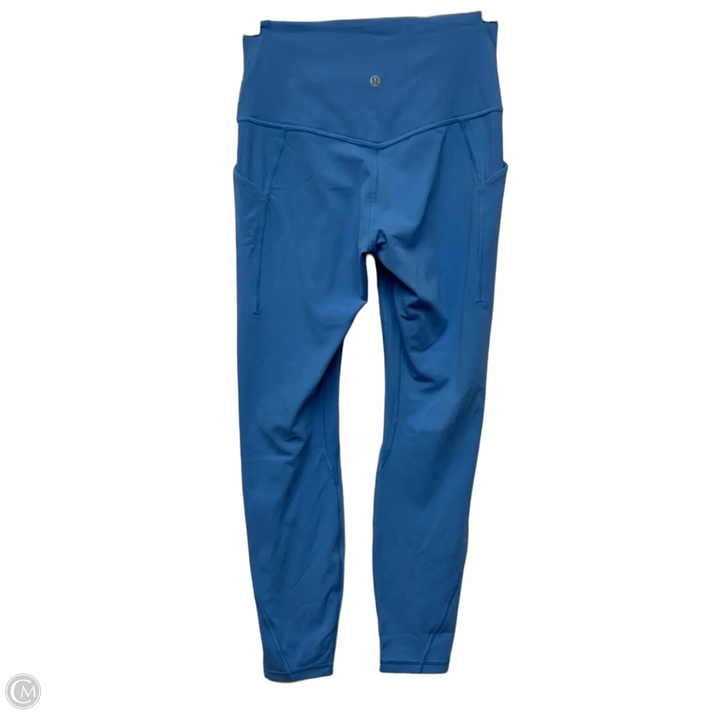 Athletic Leggings By Lululemon In Blue, Size: S