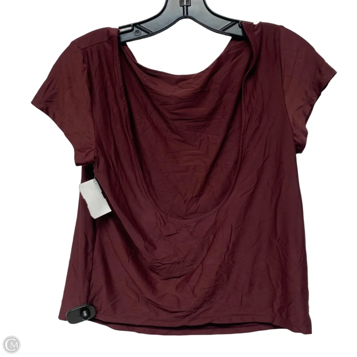Top Short Sleeve By Wild Fable In Red, Size: 1x