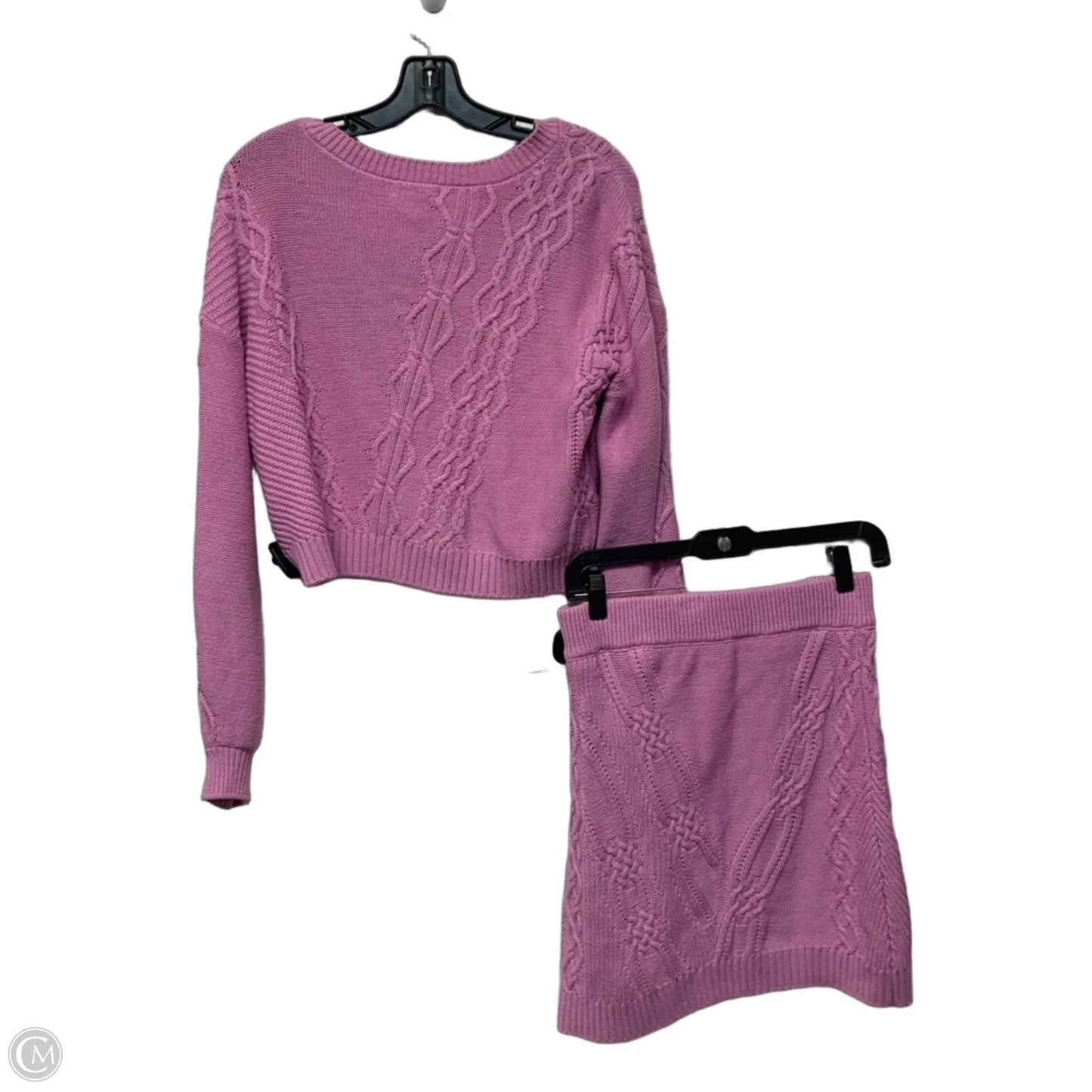 Skirt Set 2pc By Maeve In Pink, Size: Xs