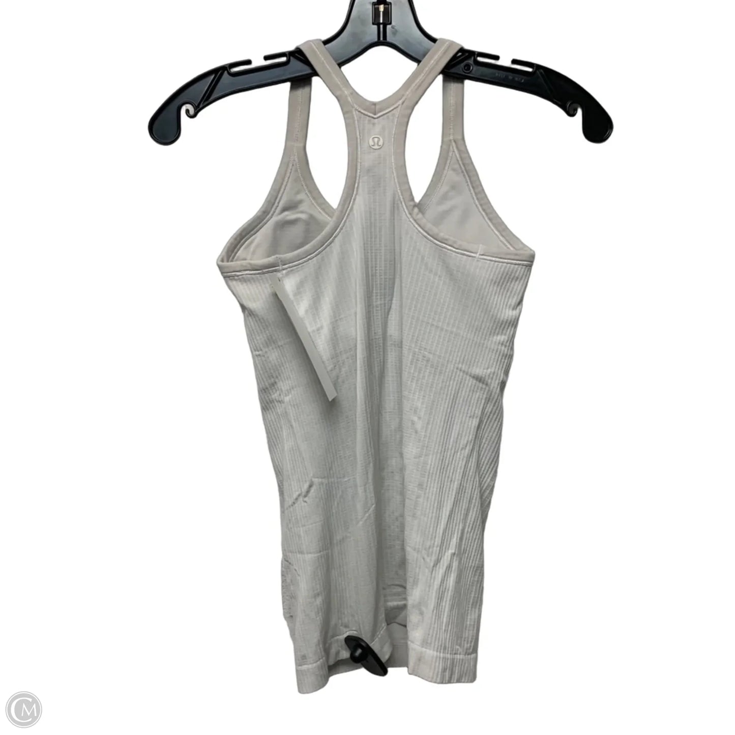 Athletic Tank Top By Lululemon In White, Size: S
