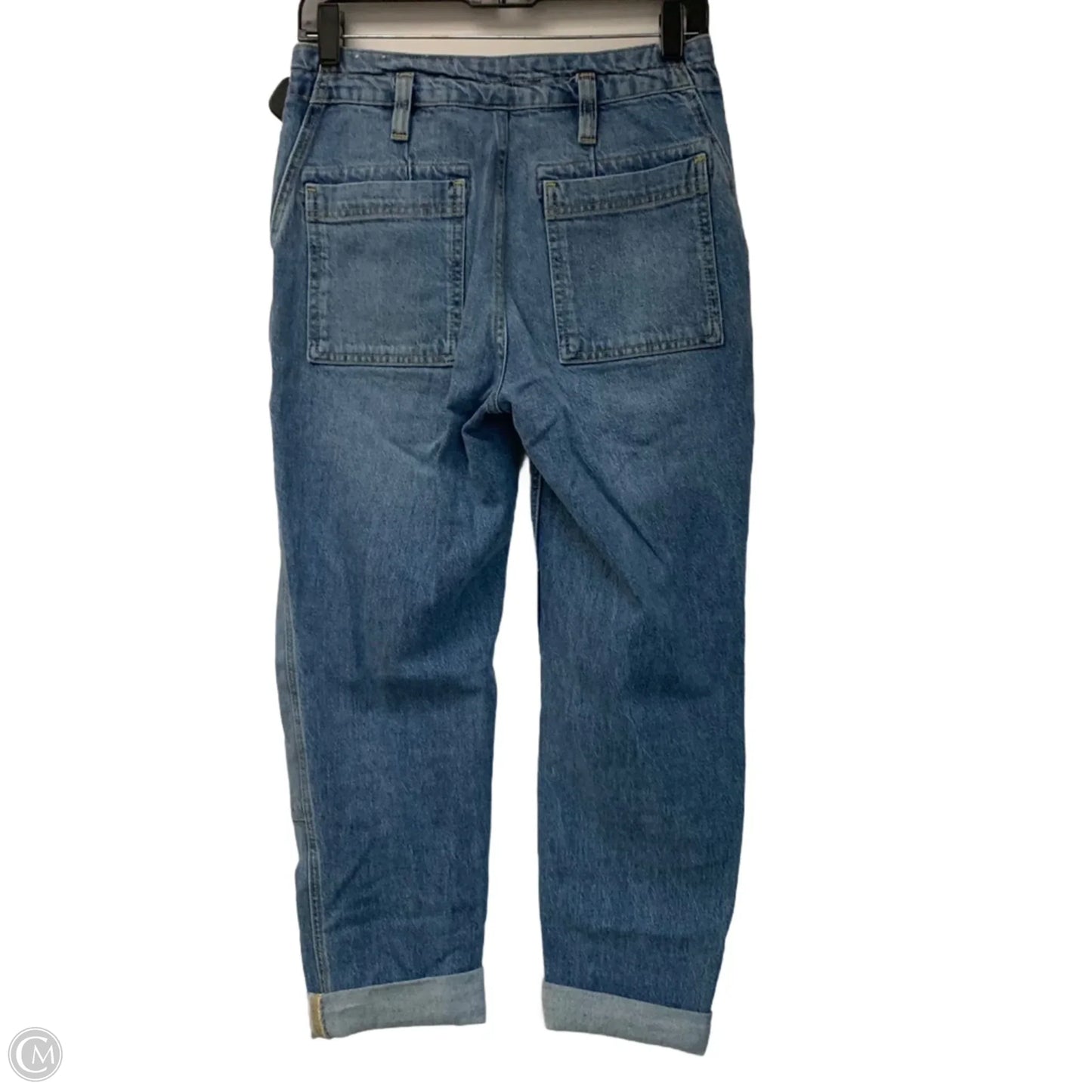 Jeans Straight By Pilcro In Blue Denim, Size: 4