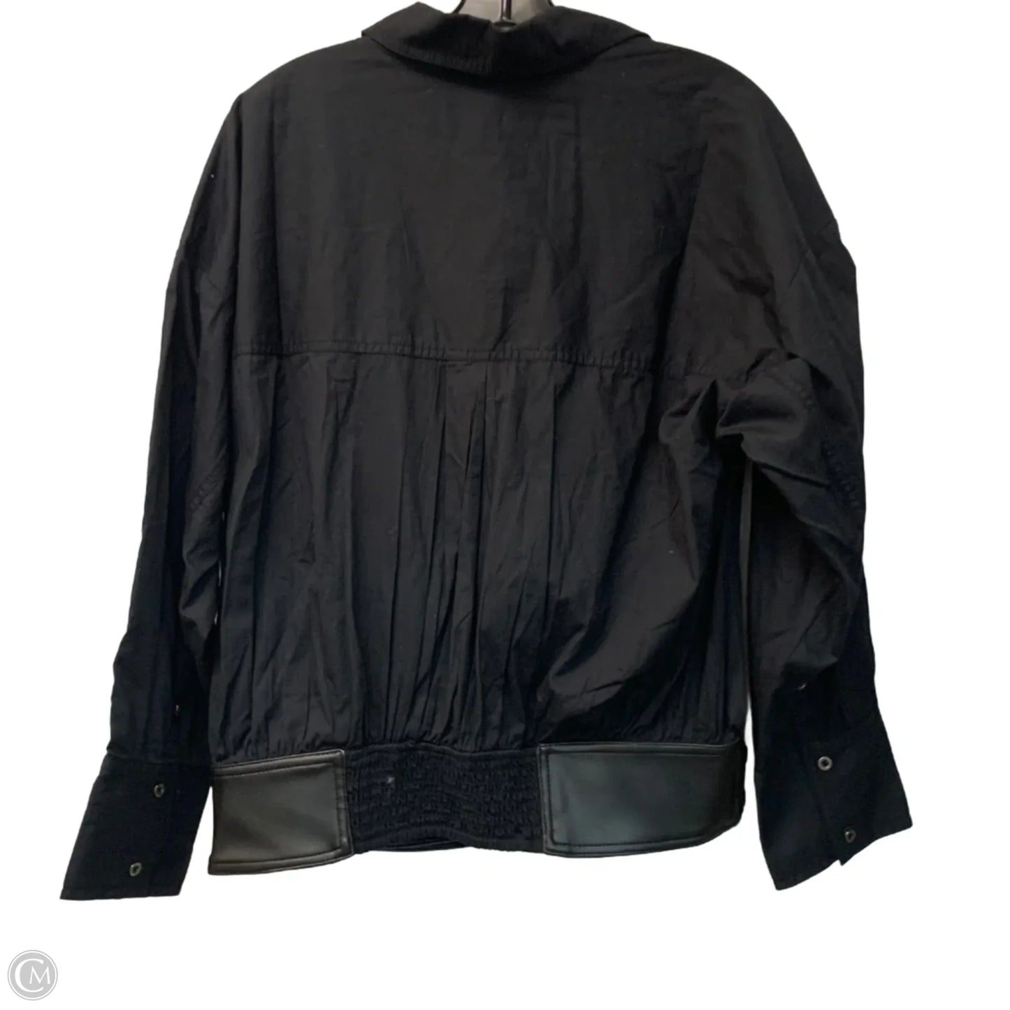 Top Long Sleeve By Pilcro In Black, Size: S