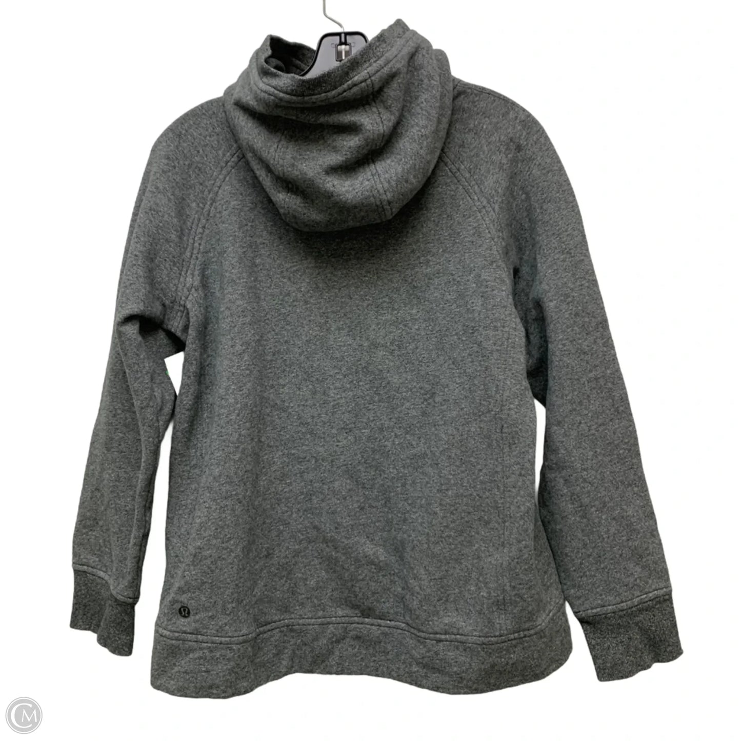 Athletic Jacket By Lululemon In Grey, Size: M