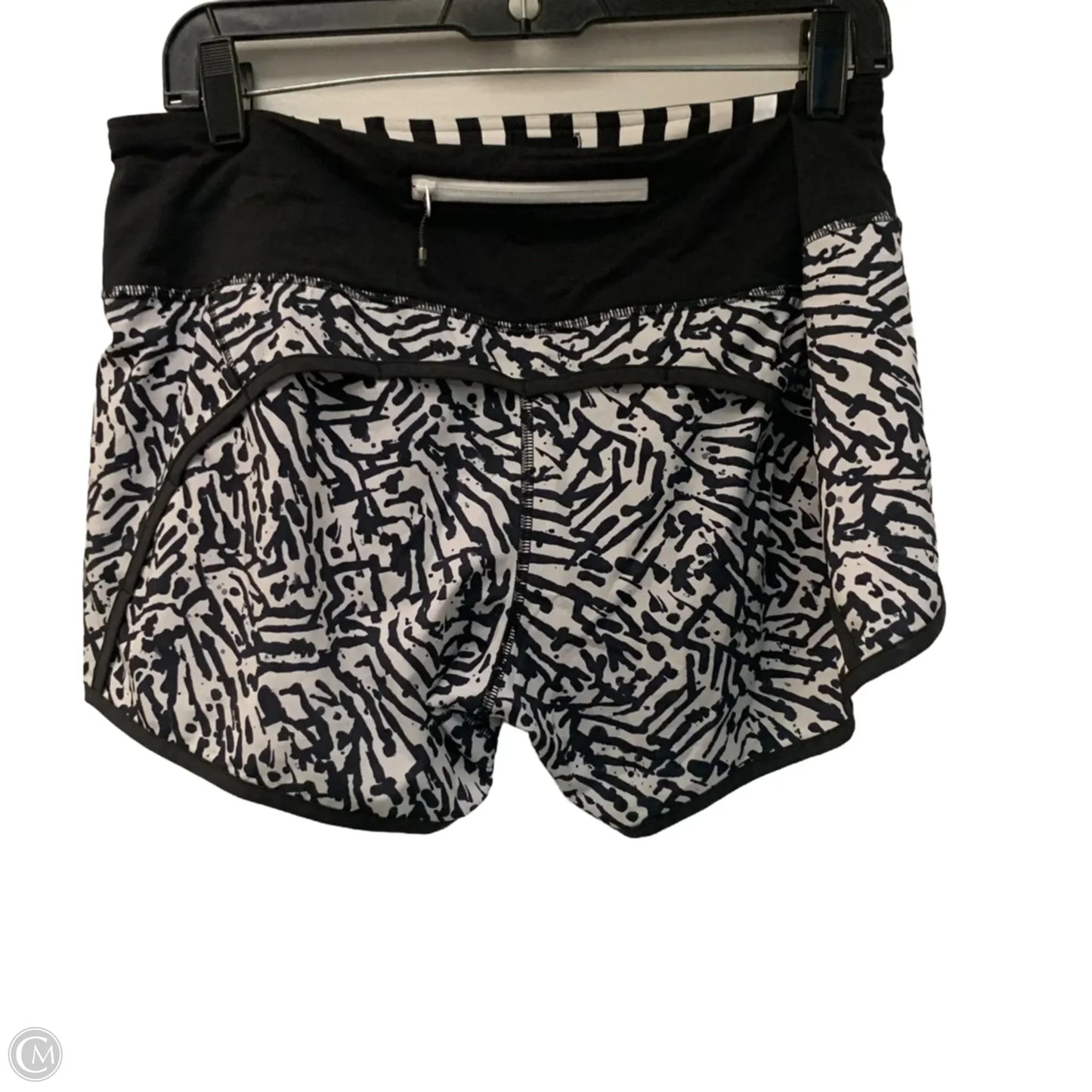 Athletic Shorts By Lululemon In Black, Size: M