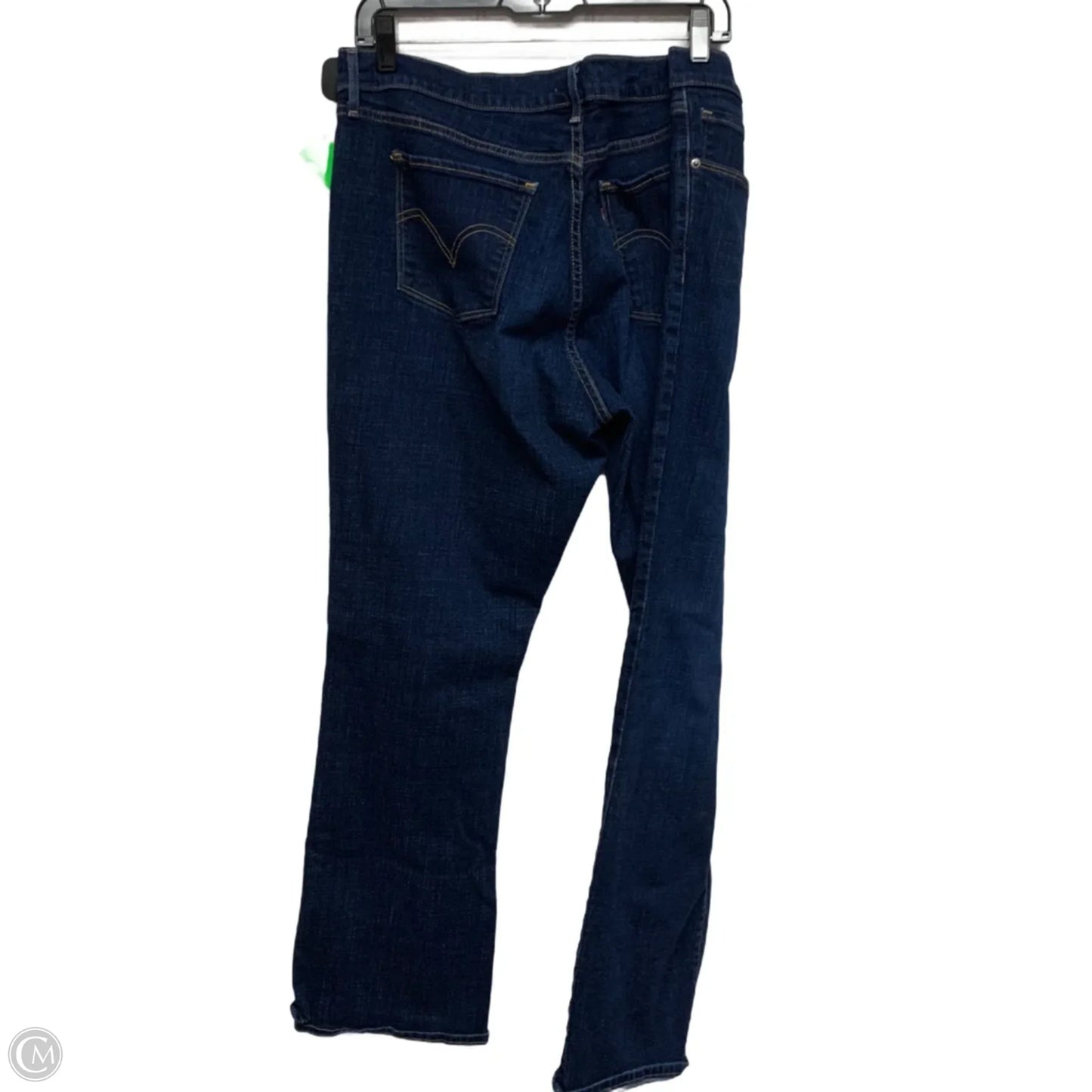 Jeans Boot Cut By Levis In Blue Denim, Size: 18