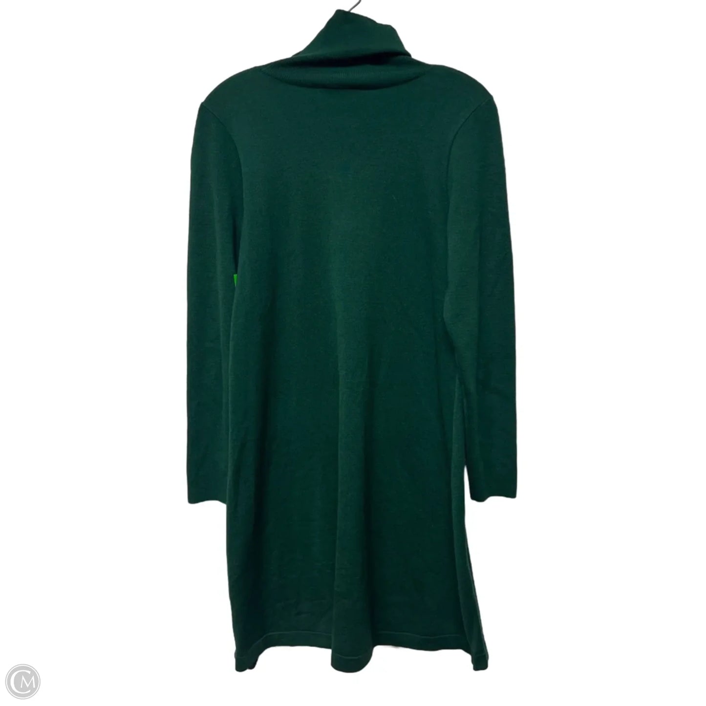 Dress Sweater By Agb In Green, Size: M