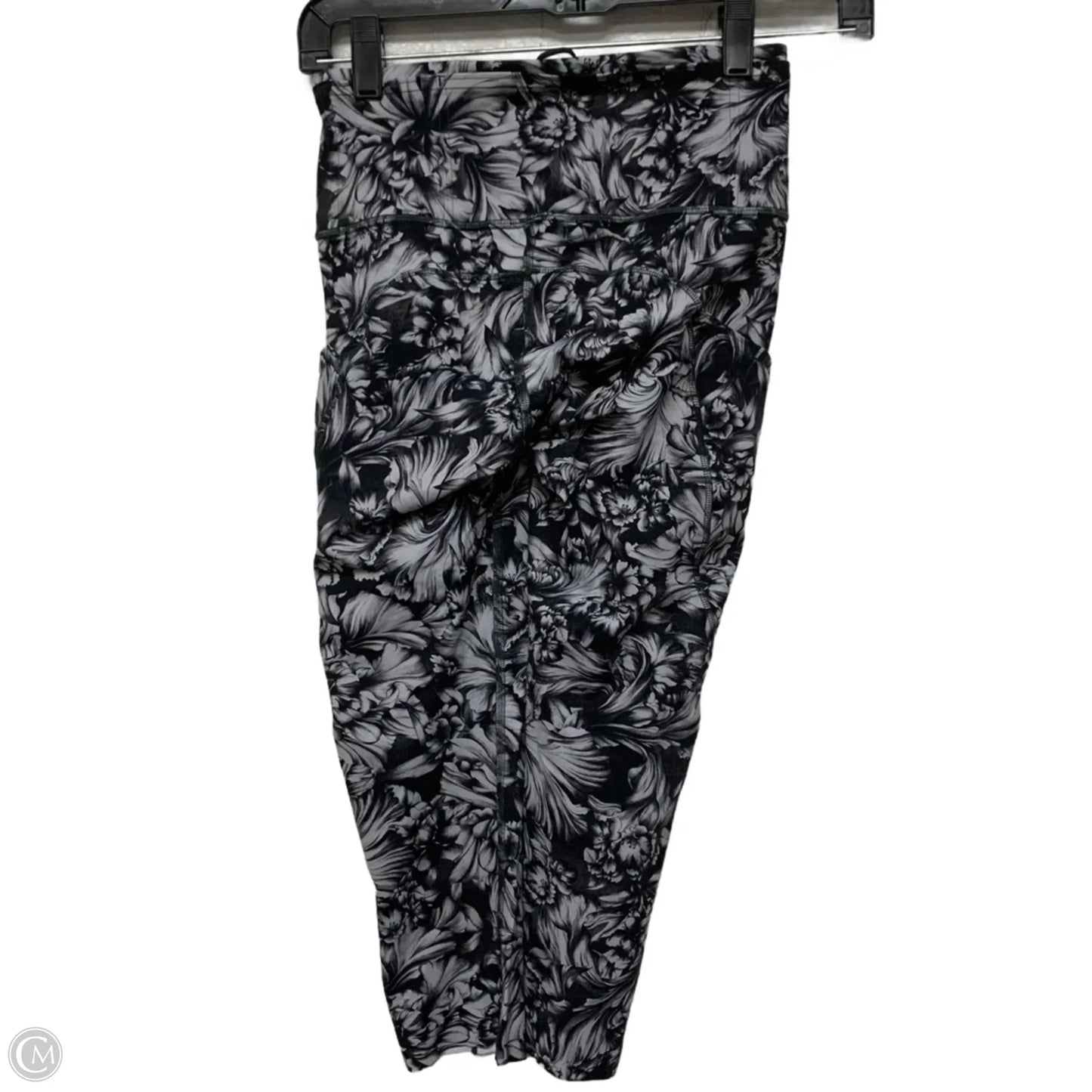 Athletic Leggings Capris By Lululemon In Grey, Size: S