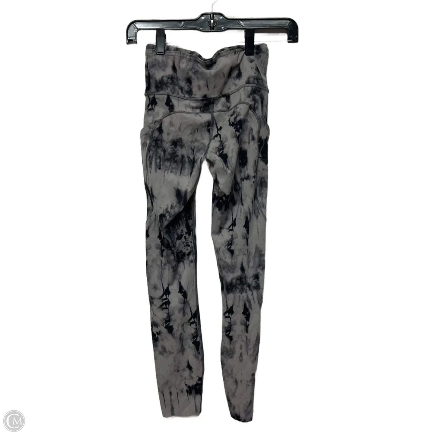 Athletic Leggings Capris By Lululemon In Grey, Size: Xs