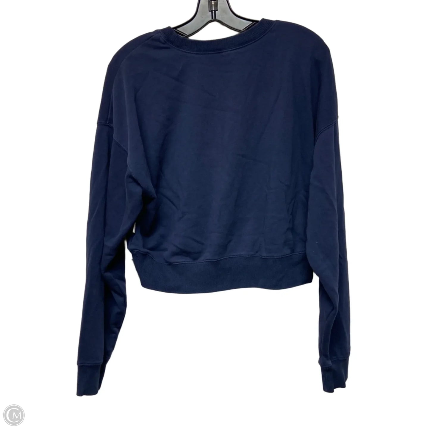 Sweatshirt Crewneck By Fabletics In Navy, Size: M