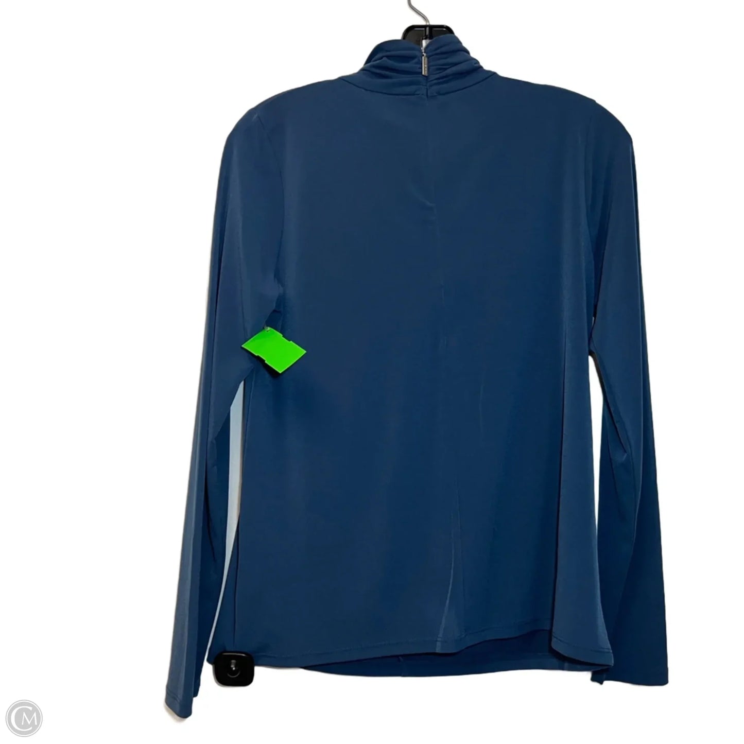 Top Long Sleeve By Michael By Michael Kors In Blue, Size: S