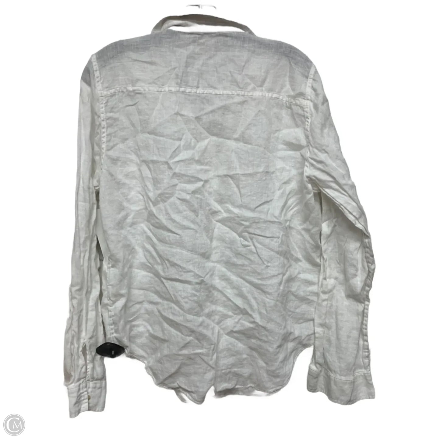 Top Long Sleeve Designer By Lilly Pulitzer In White, Size: L