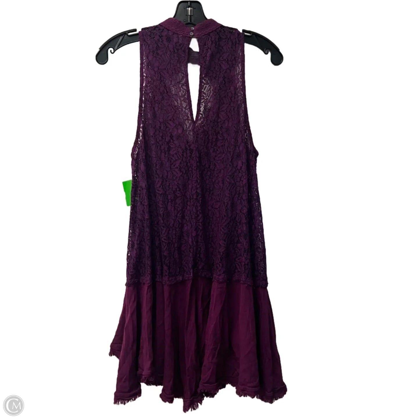 Tunic Sleeveless By Free People In Purple, Size: M