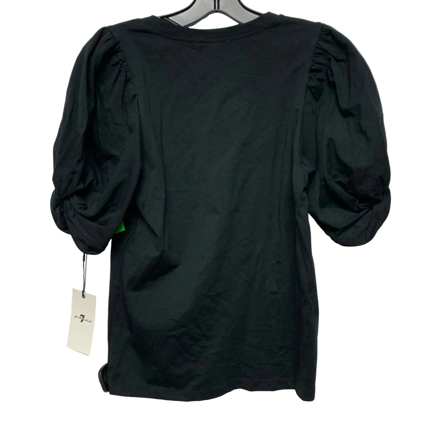 Top Short Sleeve By 7 For All Mankind In Black, Size: S