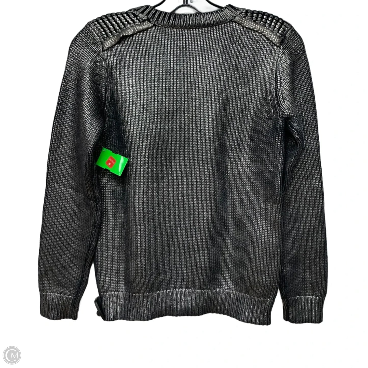 Sweater By maje In Blue & Silver, Size: S