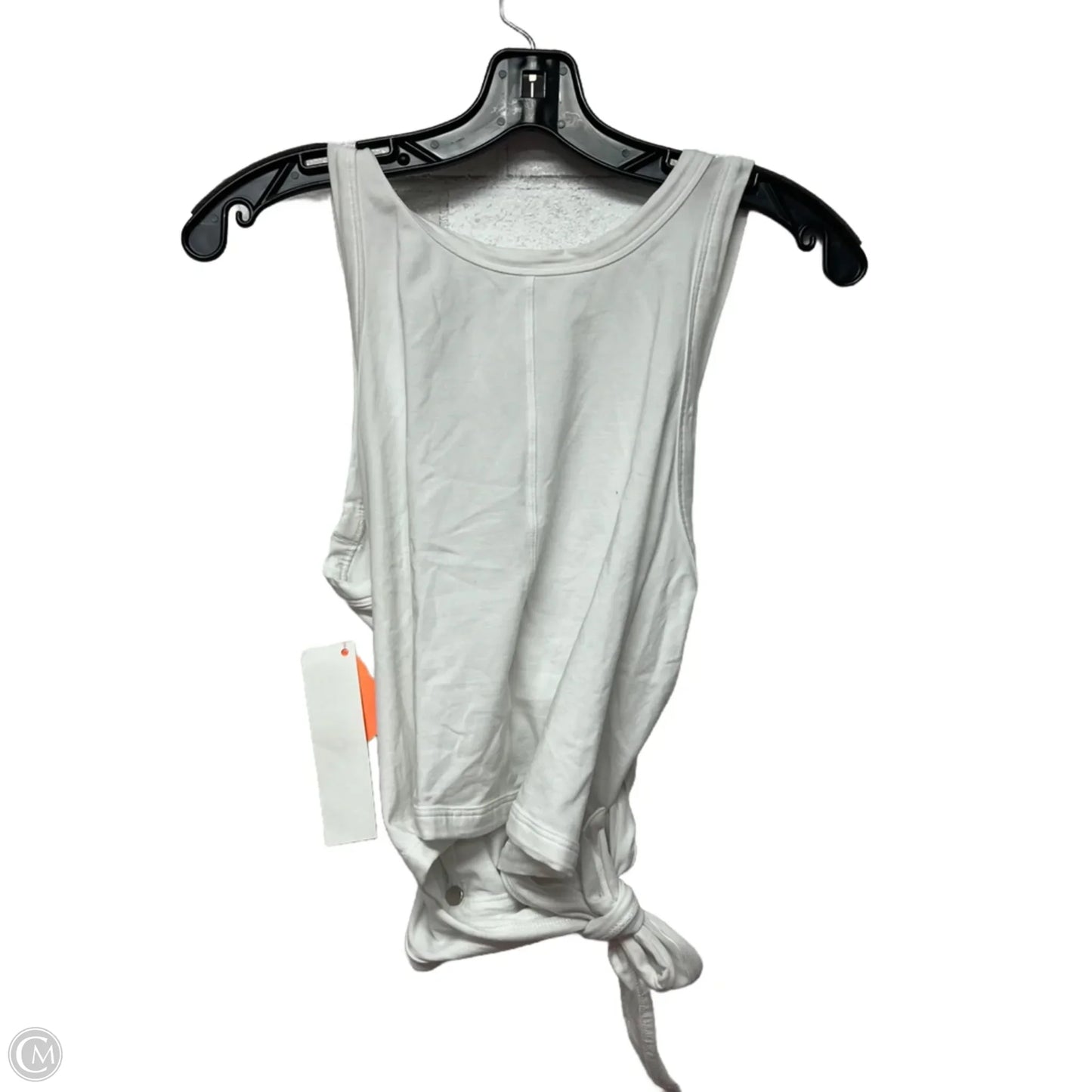 Athletic Tank Top By Lululemon In White, Size: M