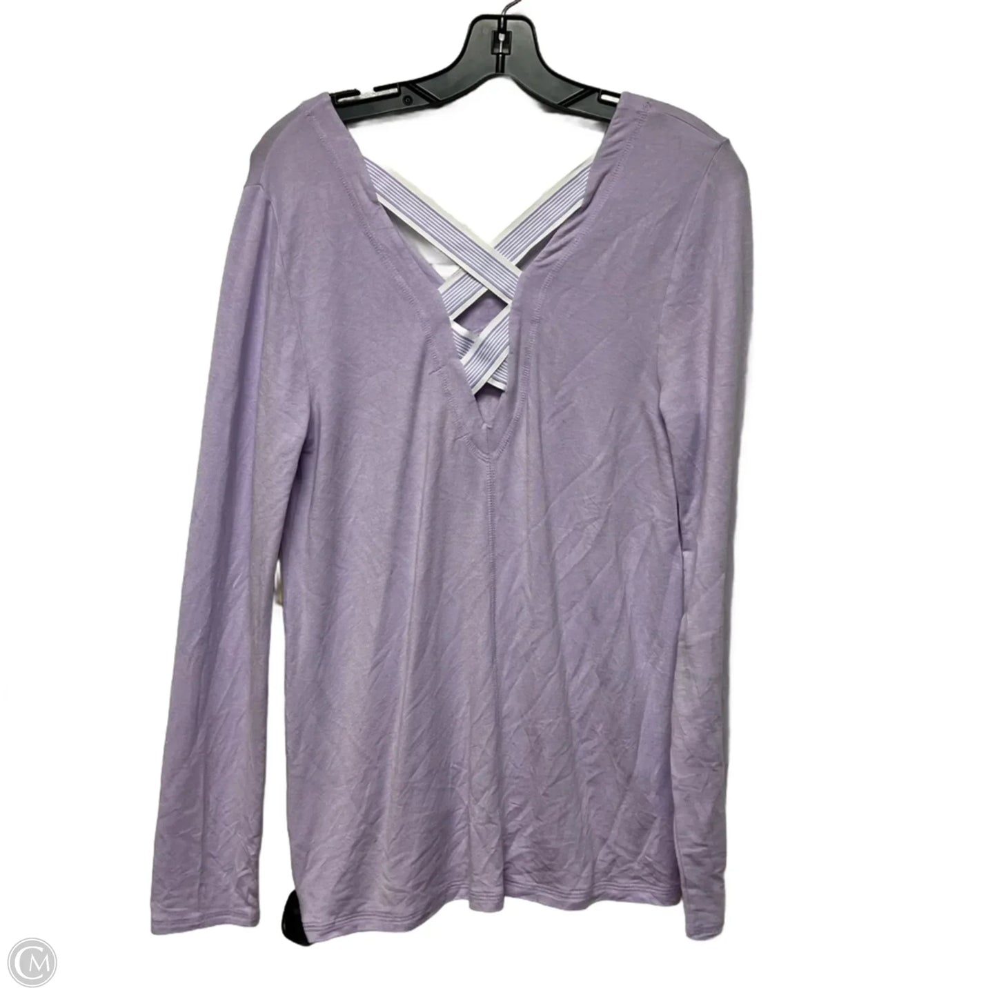 Top Long Sleeve Designer By Lilly Pulitzer In Purple, Size: S