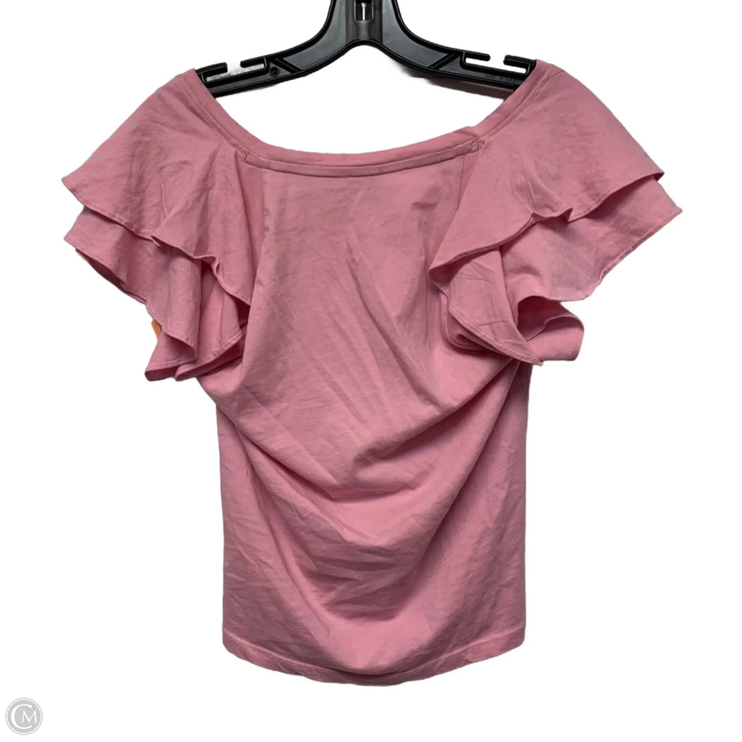 Top Short Sleeve By Maeve In Pink, Size: S