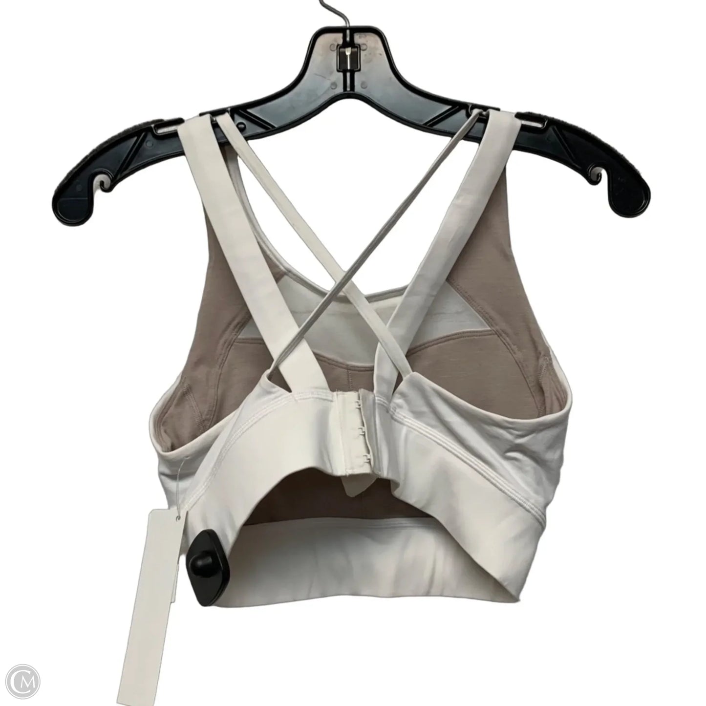 Athletic Bra By Lululemon In White, Size: M