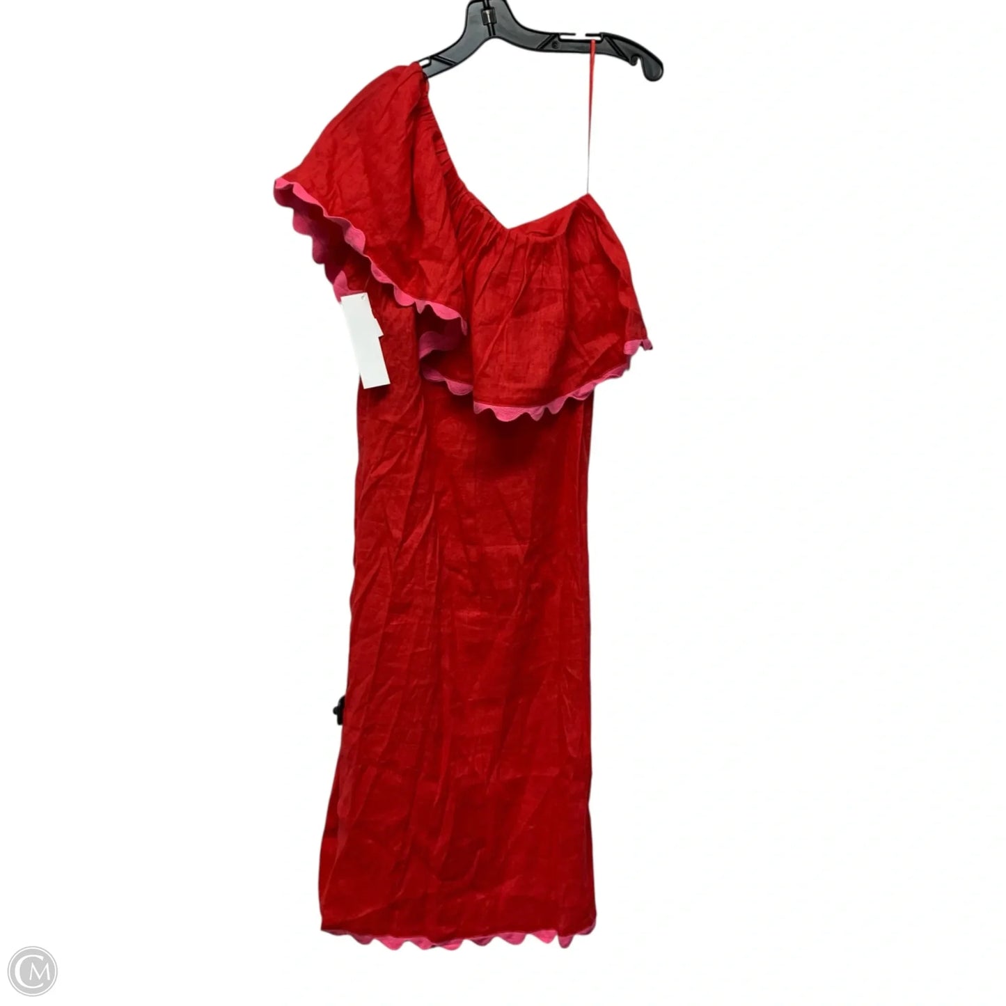 Dress Designer By Tuckernuck In Pink & Red, Size: Xs