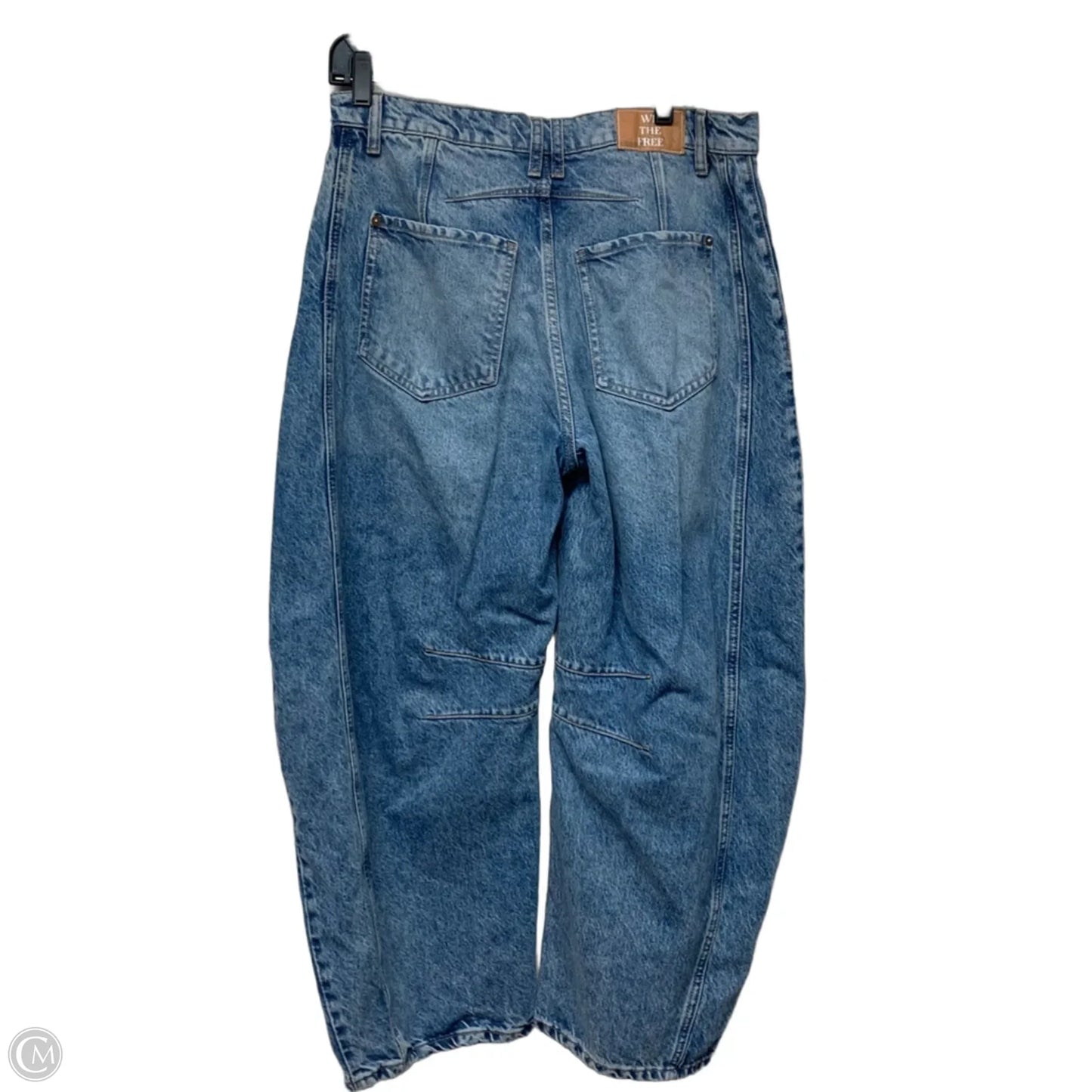 Jeans Wide Leg By We The Free In Blue Denim, Size: 6
