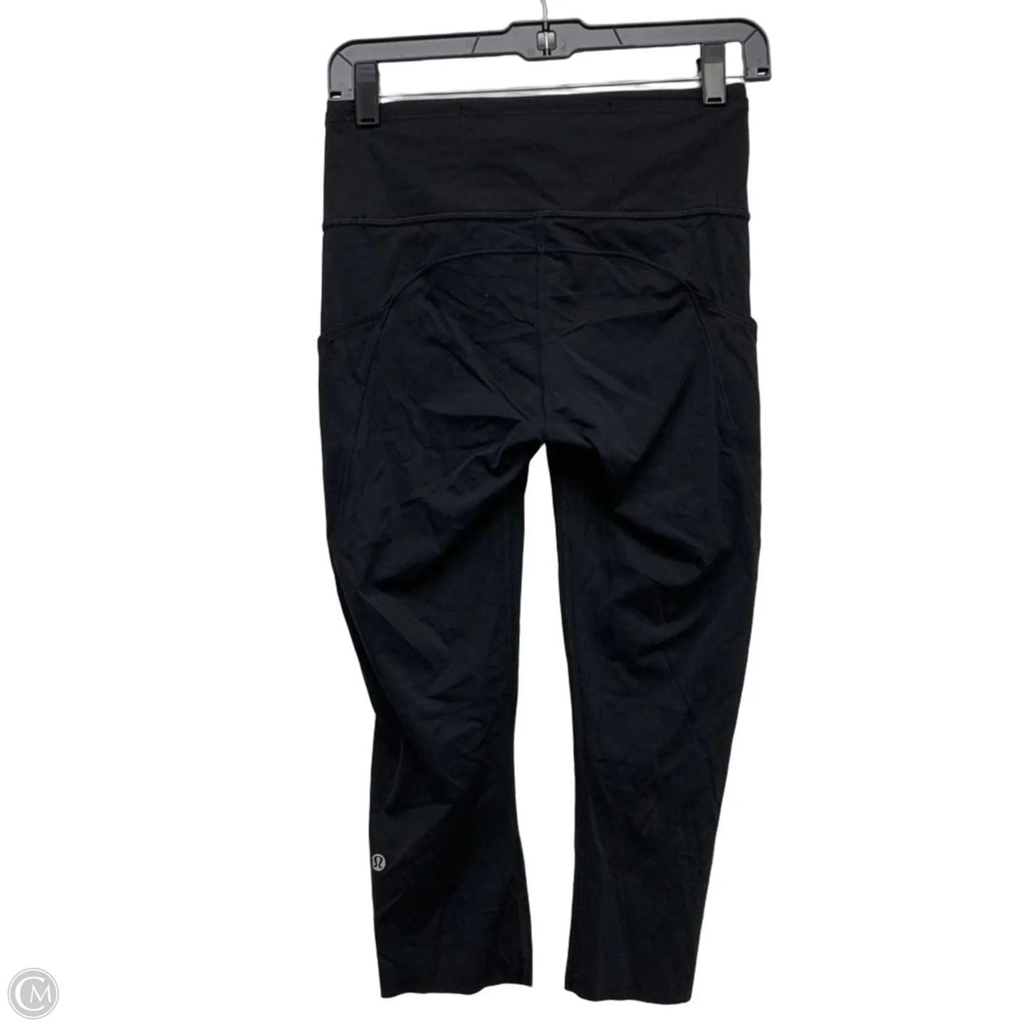 Athletic Leggings Capris By Lululemon In Black, Size: S