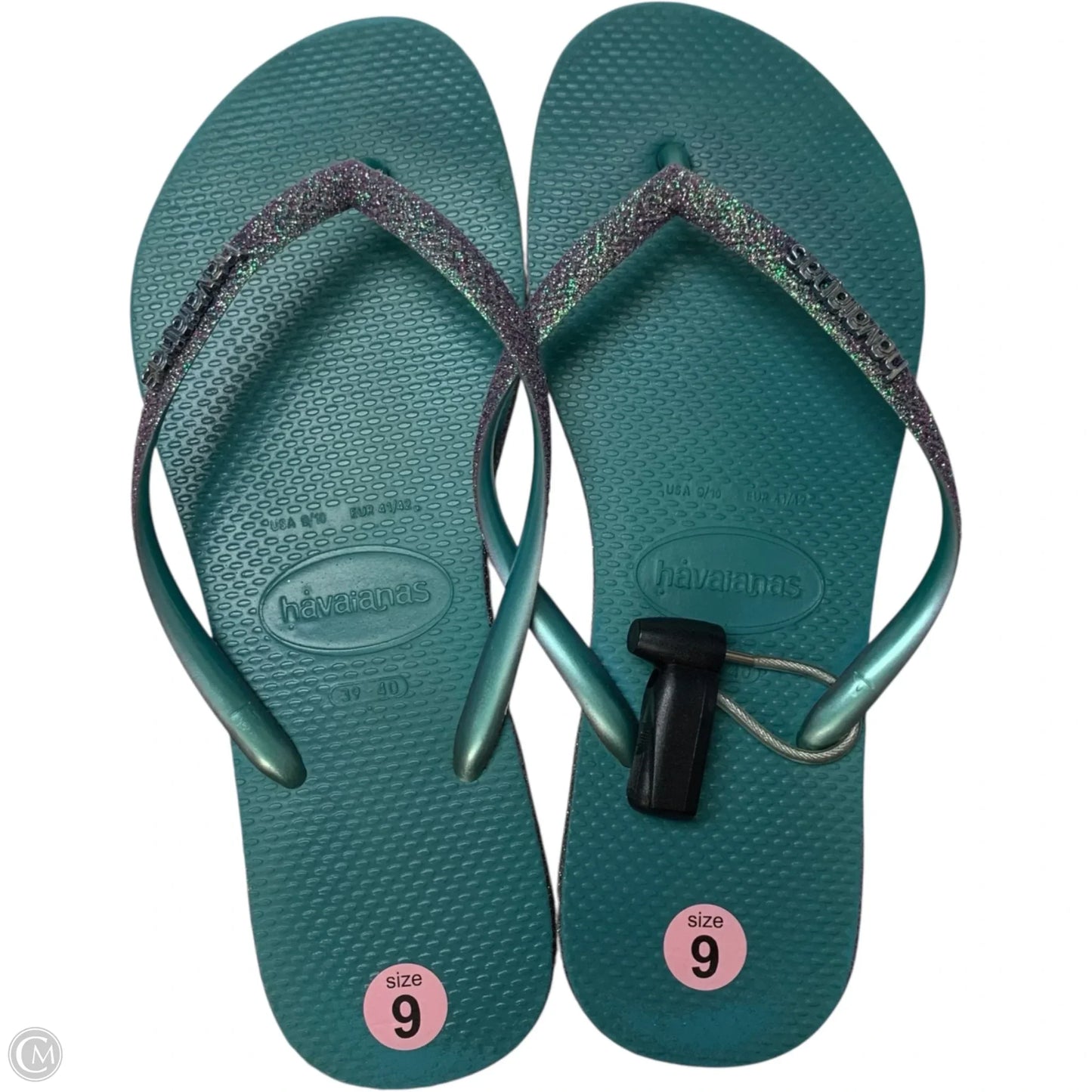 Sandals Flip Flops By Havaianas In Blue, Size: 9