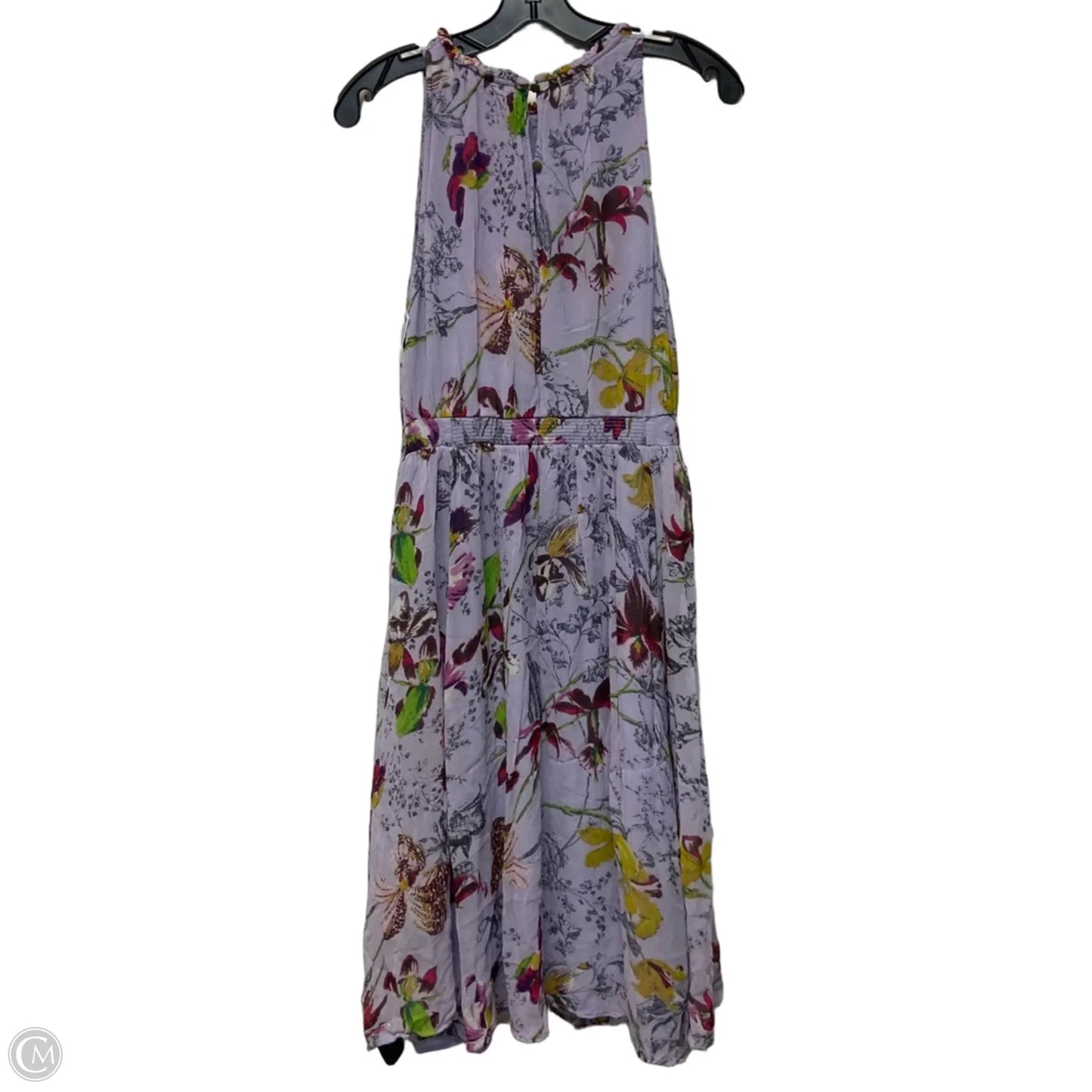 Dress Casual Midi By Anthropologie In Purple, Size: L