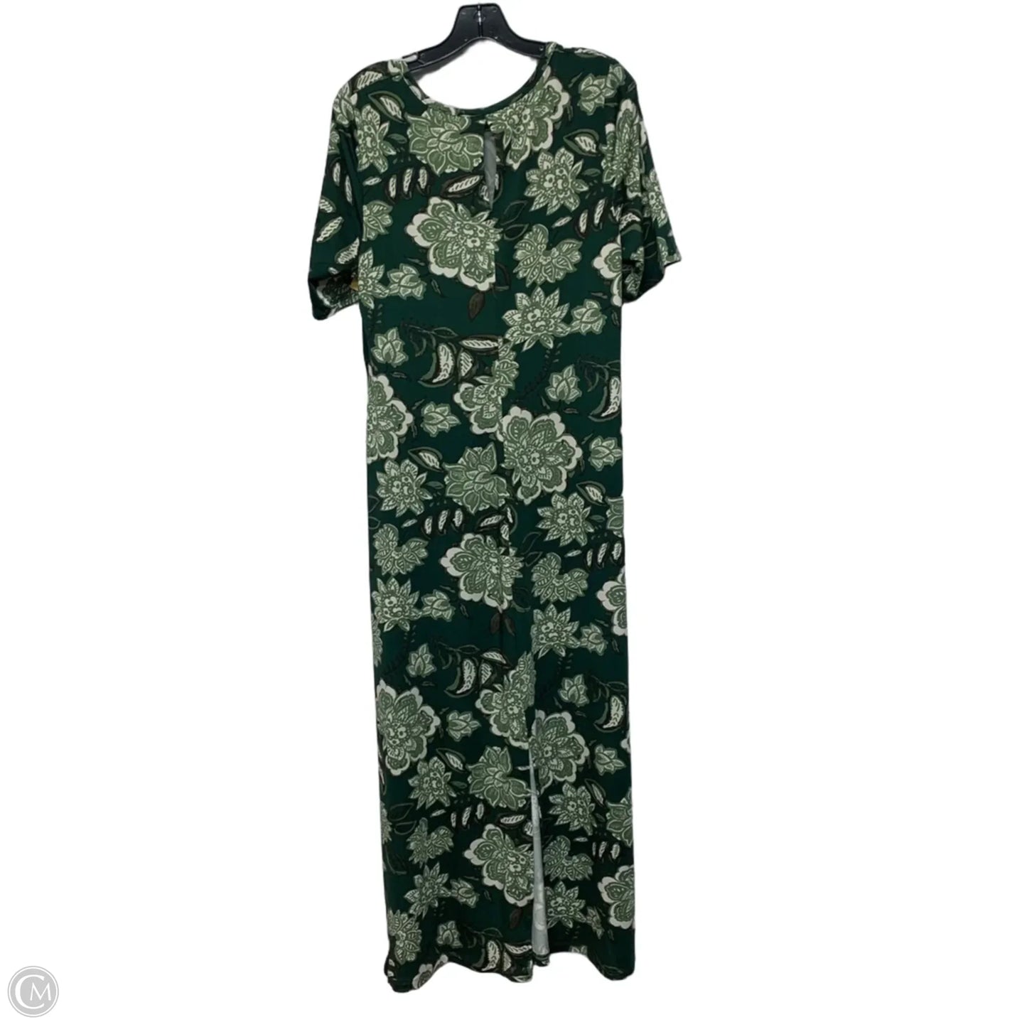 Dress Casual Maxi By Vince Camuto In Green, Size: L