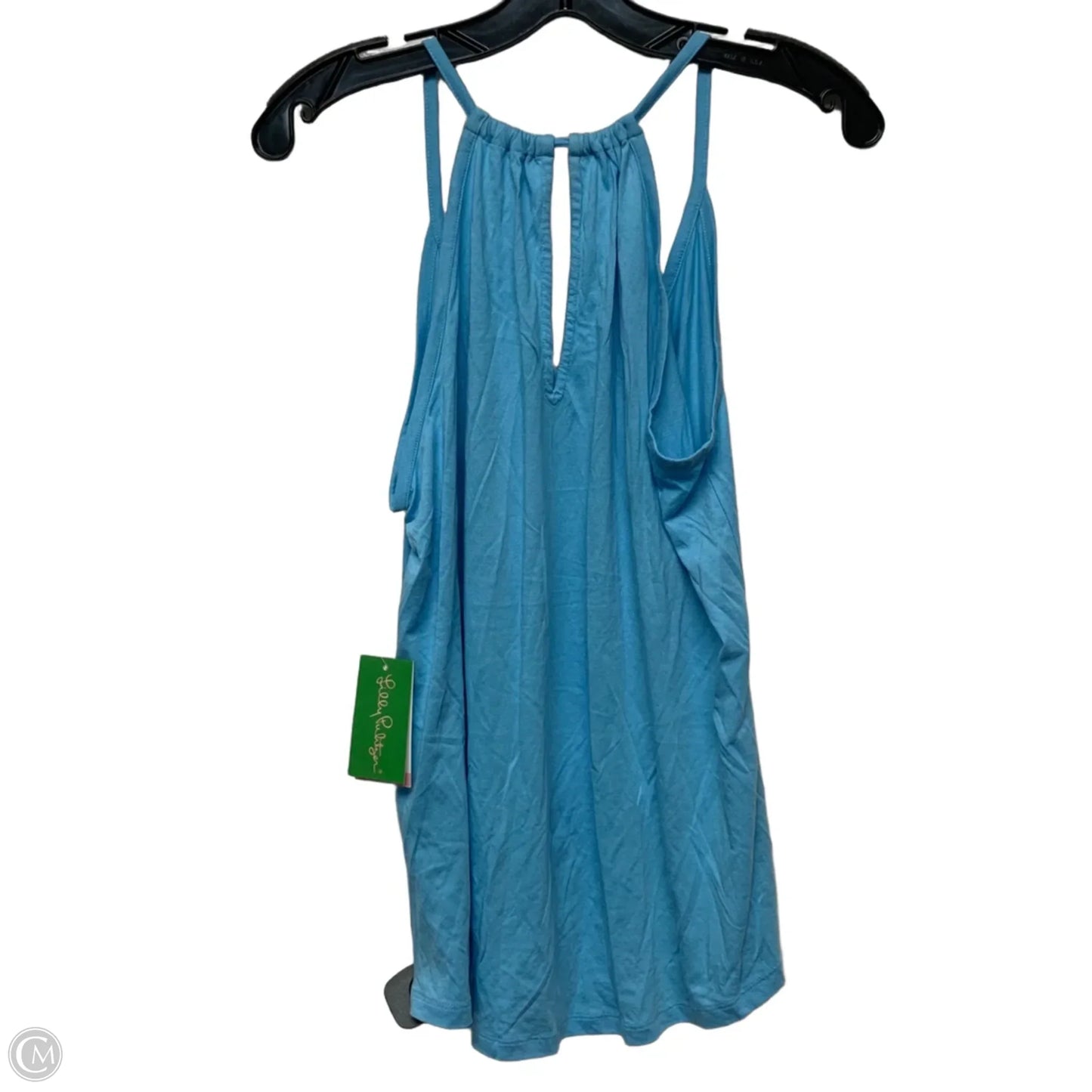 Top Sleeveless Designer By Lilly Pulitzer In Blue, Size: M