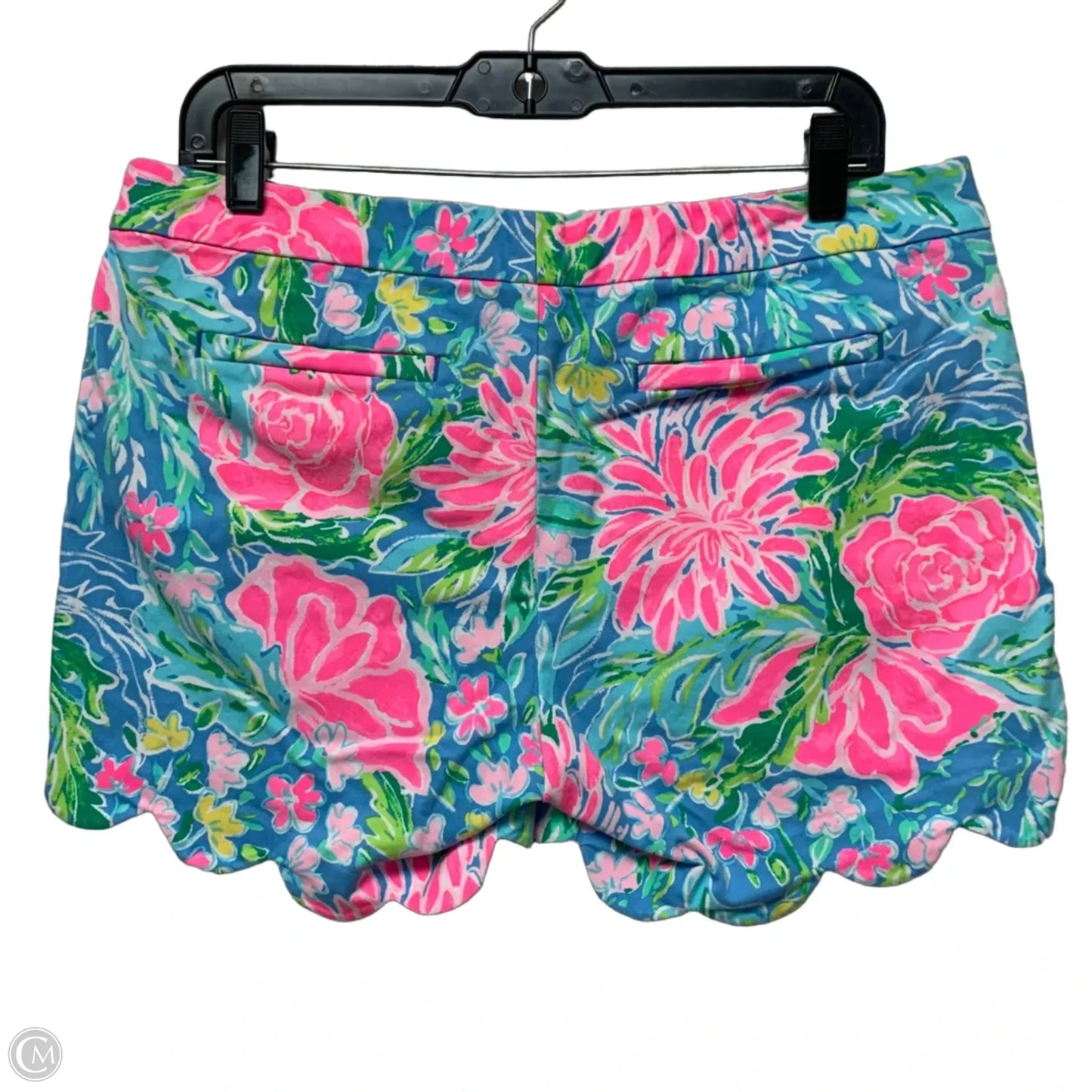 Shorts Designer By Lilly Pulitzer In Blue & Pink, Size: 8