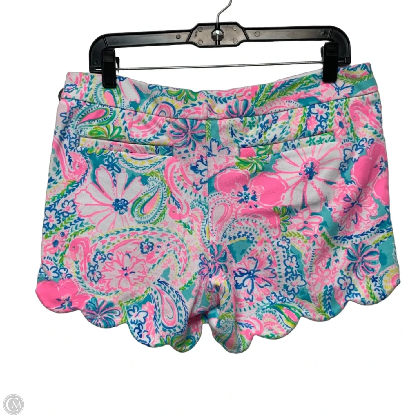 Shorts Designer By Lilly Pulitzer In Blue & Pink, Size: 8