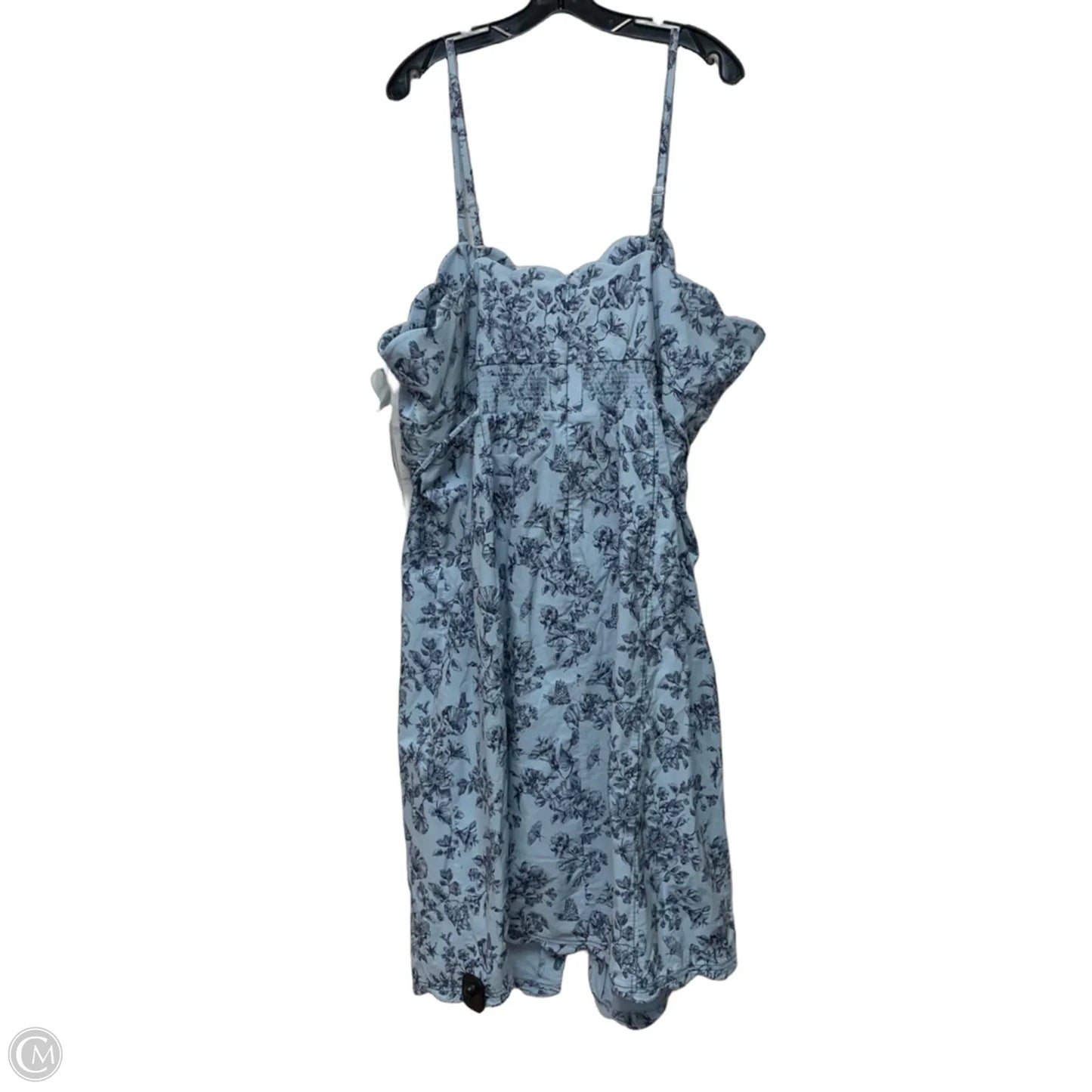 Dress Casual Midi By Anthropologie In Blue, Size: 4x