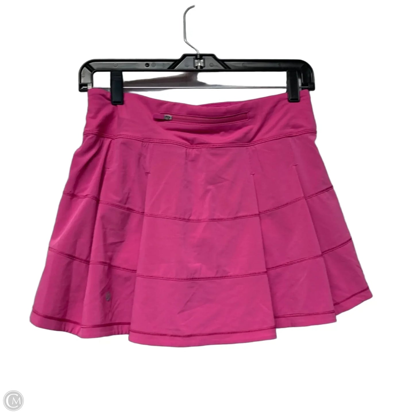 Athletic Skort By Lululemon In Pink, Size: 4