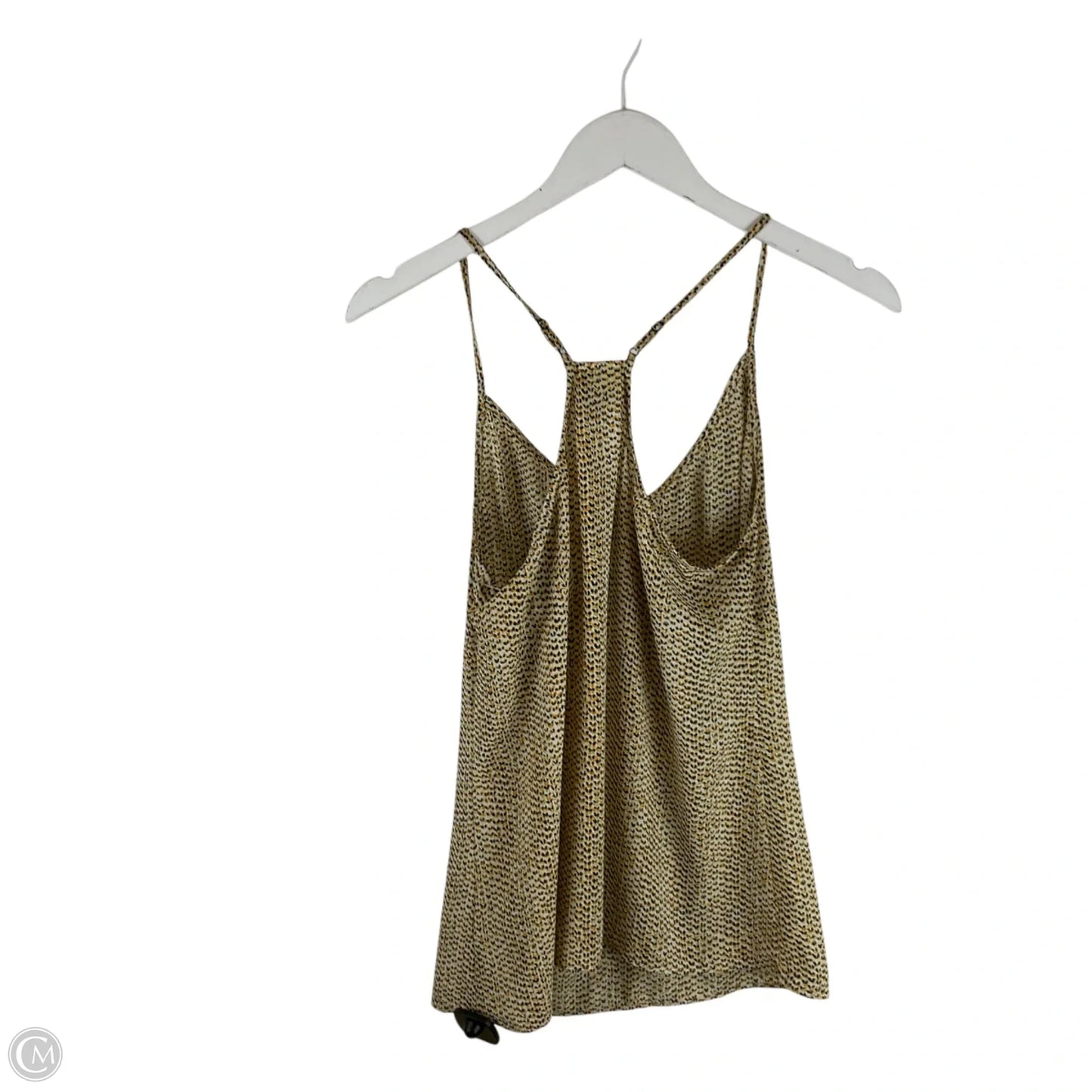 Top Sleeveless By Cabi In Yellow, Size: Xs
