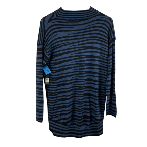Sweater By Nic + Zoe In Blue, Size: S