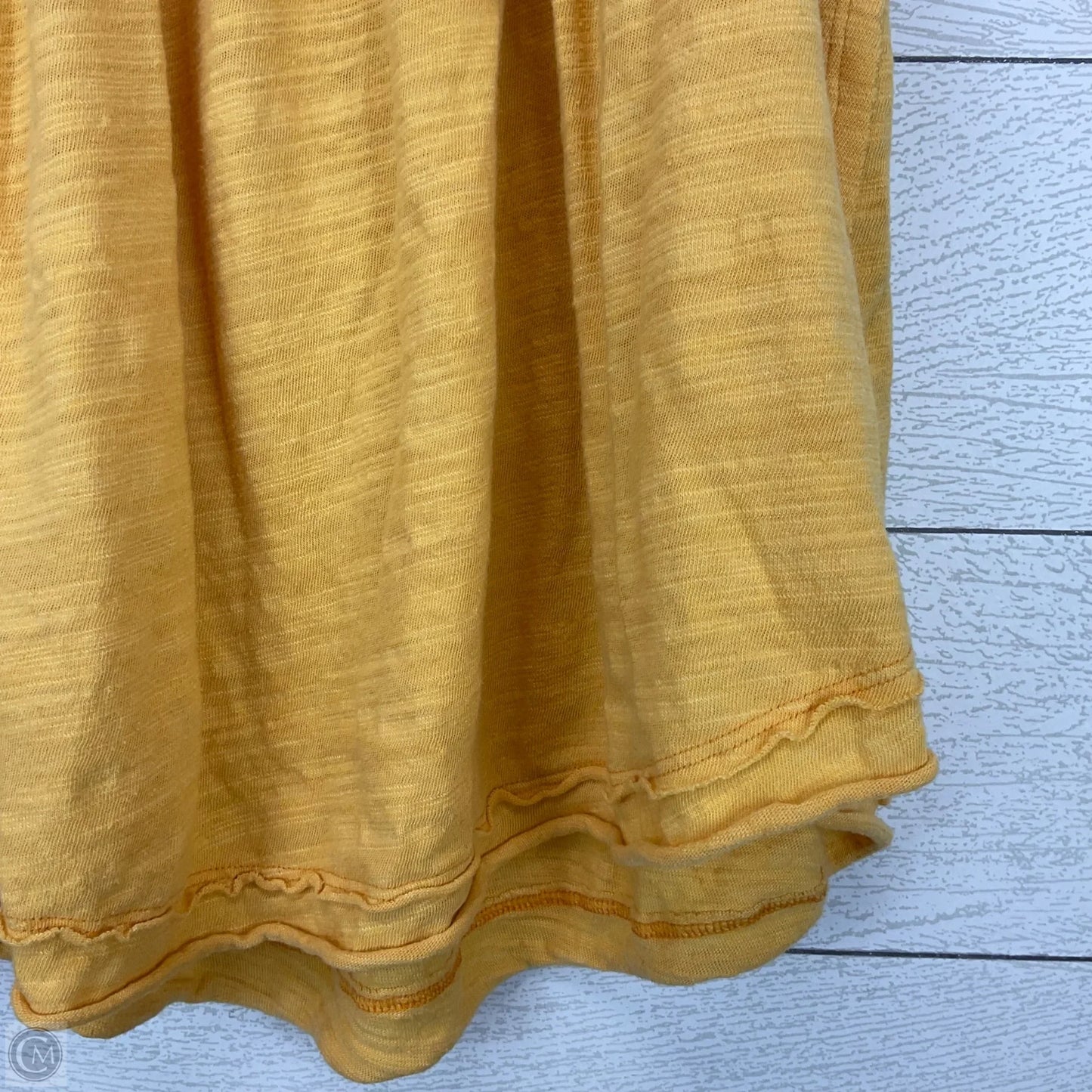 Top Sleeveless By We The Free In Yellow, Size: S