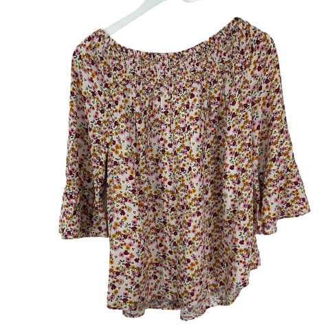 Multi-colored Top 3/4 Sleeve Beachlunchlounge, Size S