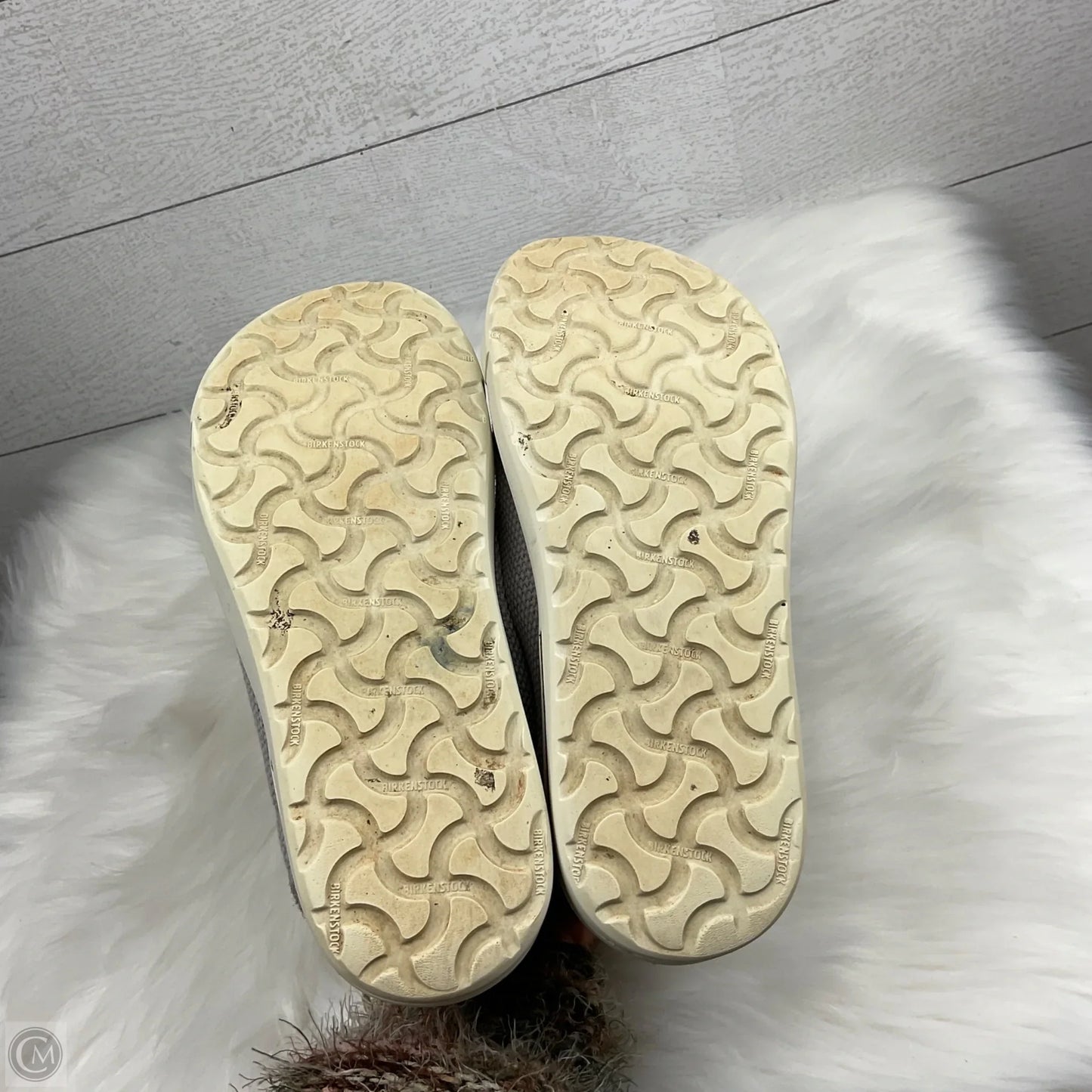 Shoes Sneakers By Birkenstock In Grey, Size: 7