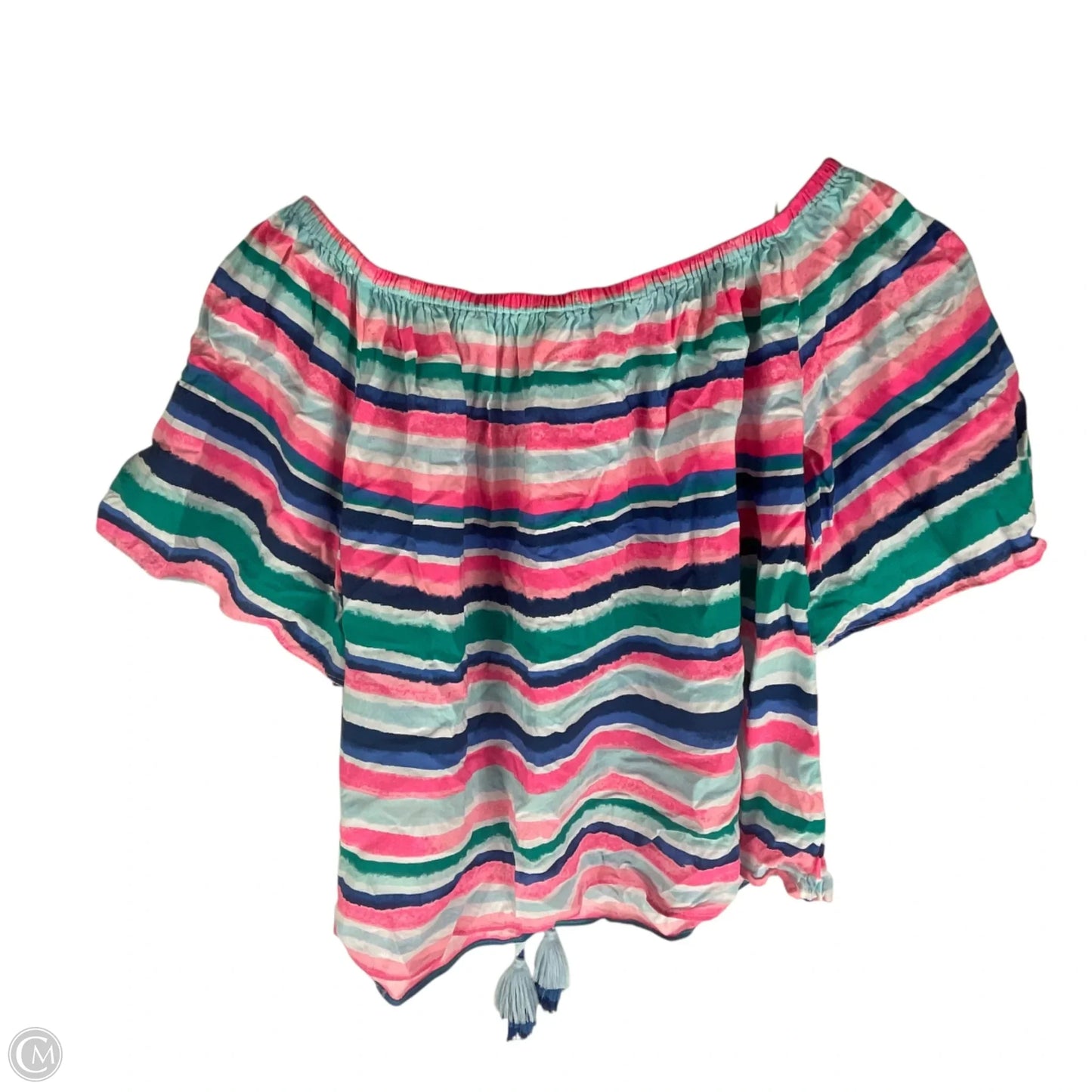 Top Short Sleeve Designer By Lilly Pulitzer In Multi-colored, Size: Xs