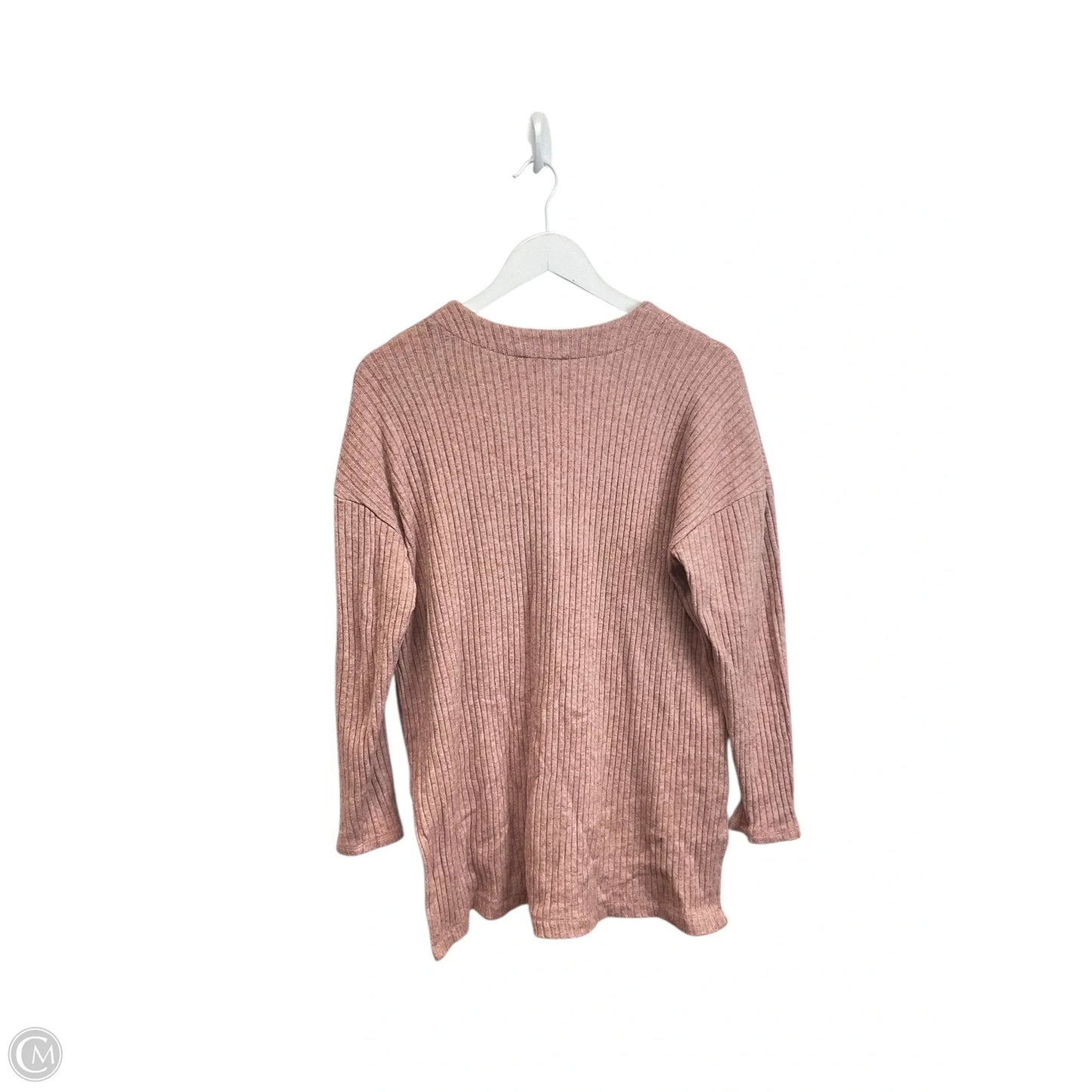 Cardigan By Loft In Pink, Size: L