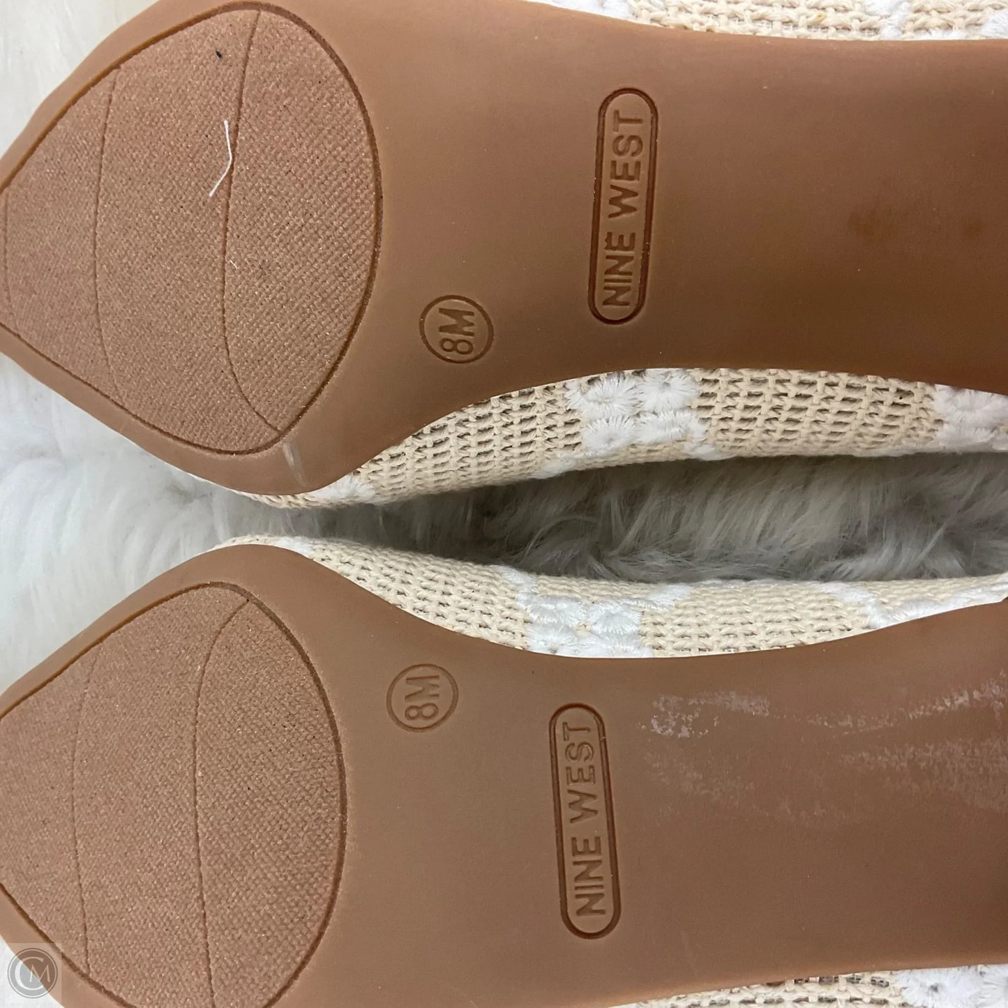 Shoes Heels Kitten By Nine West In Tan, Size: 8