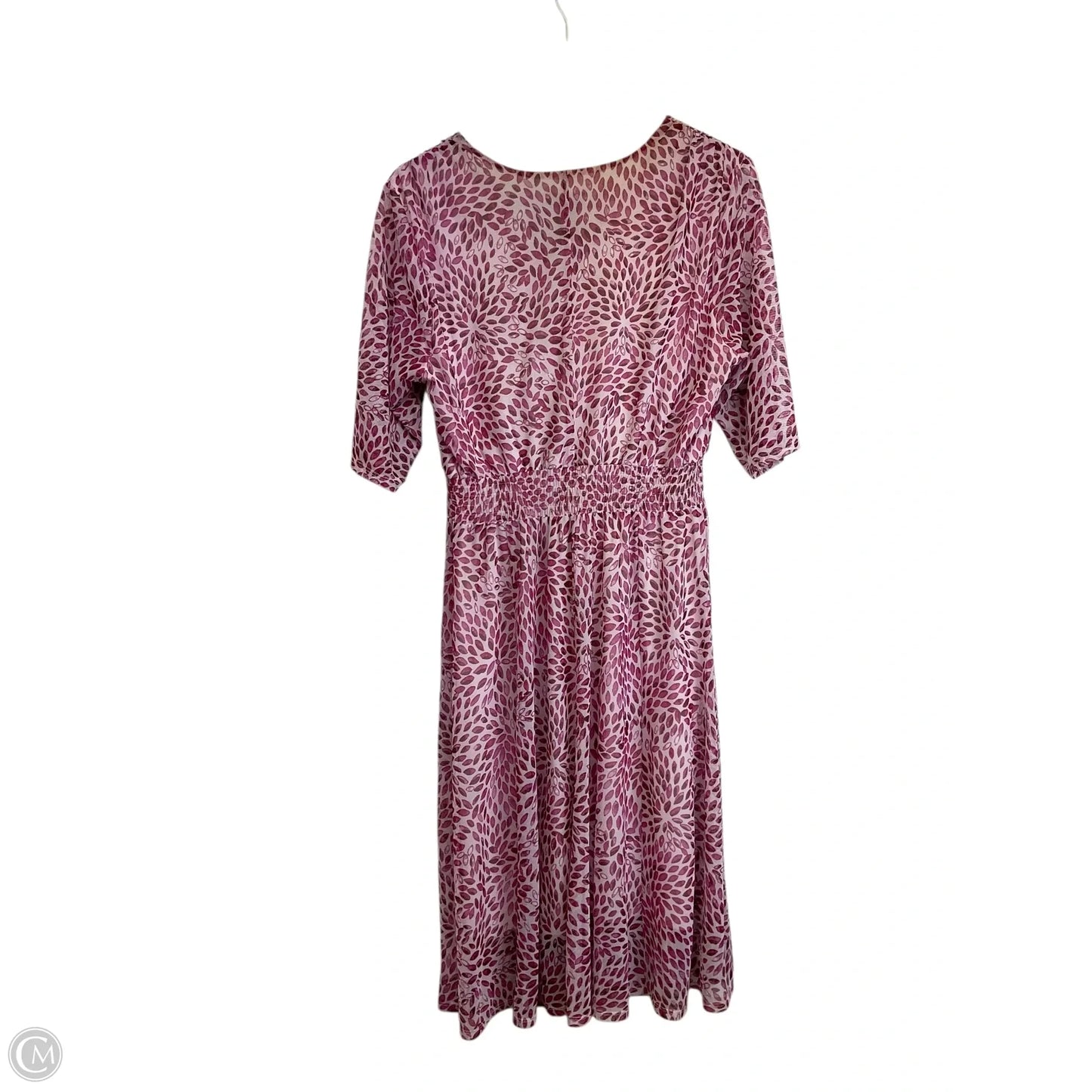 Dress Casual Midi By Kate And Lily In Pink, Size: 14