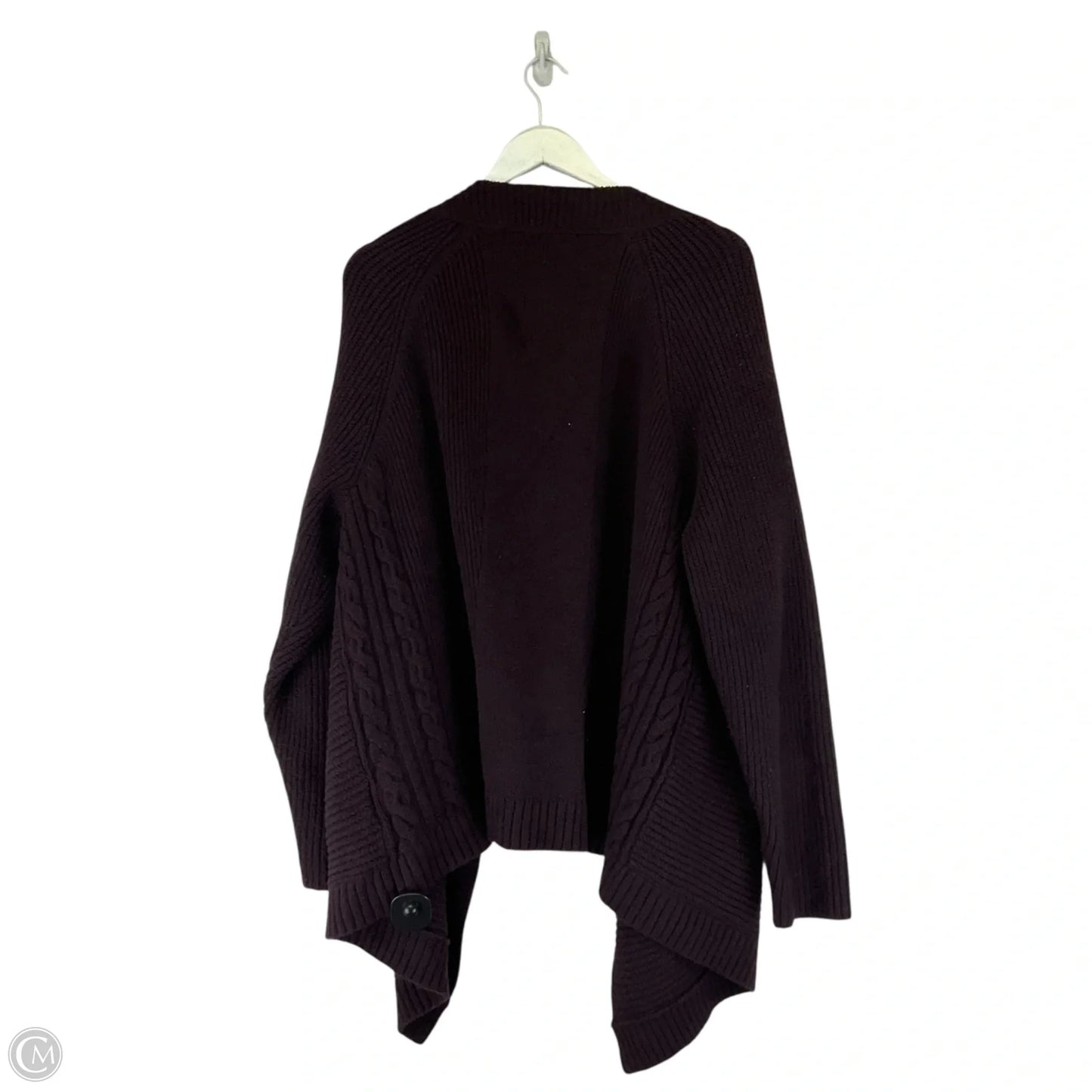 Sweater Cardigan By J. Jill In Red, Size: 2x